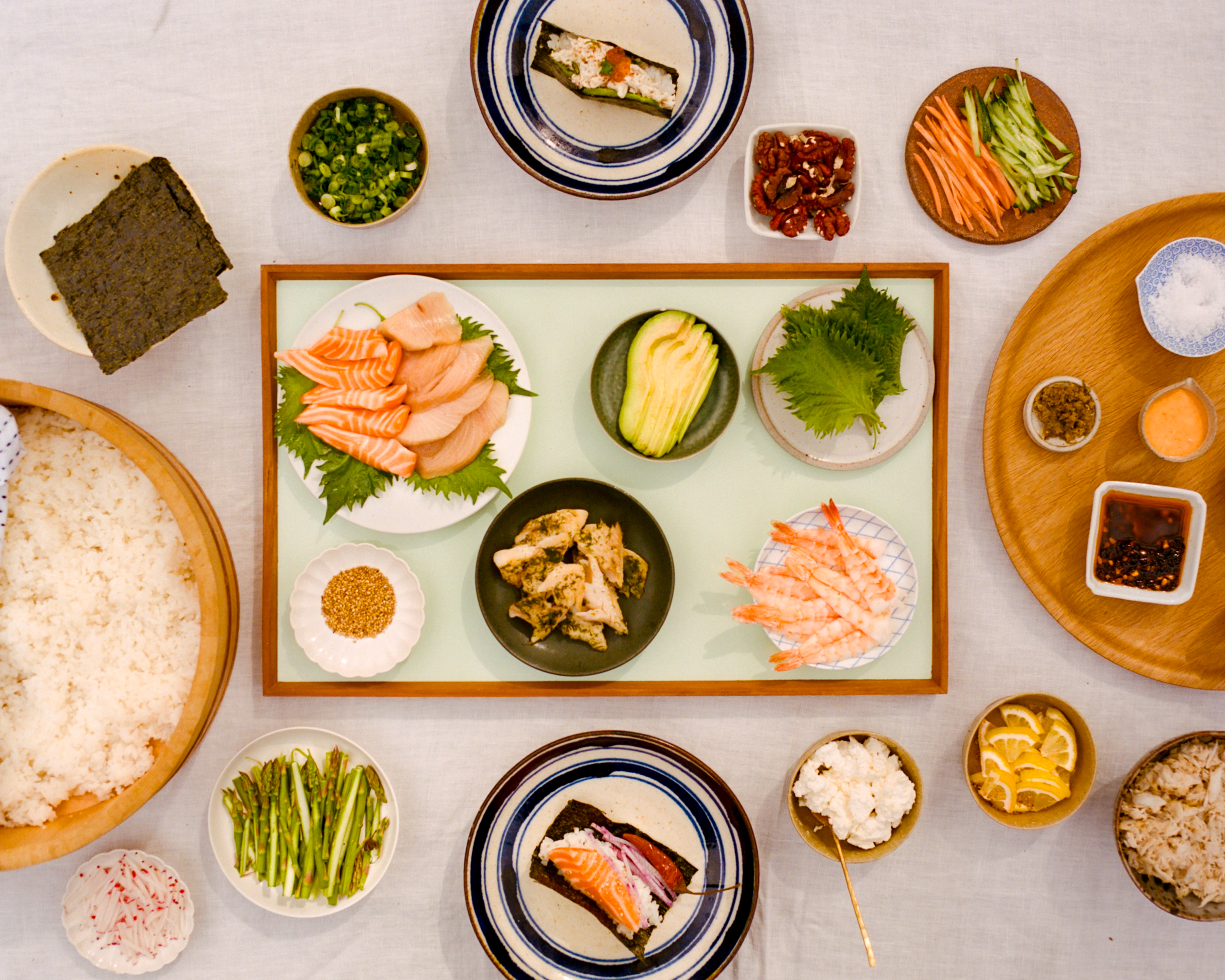 How to make easy sushi at home: Throw a hand roll party - Vimarsana News