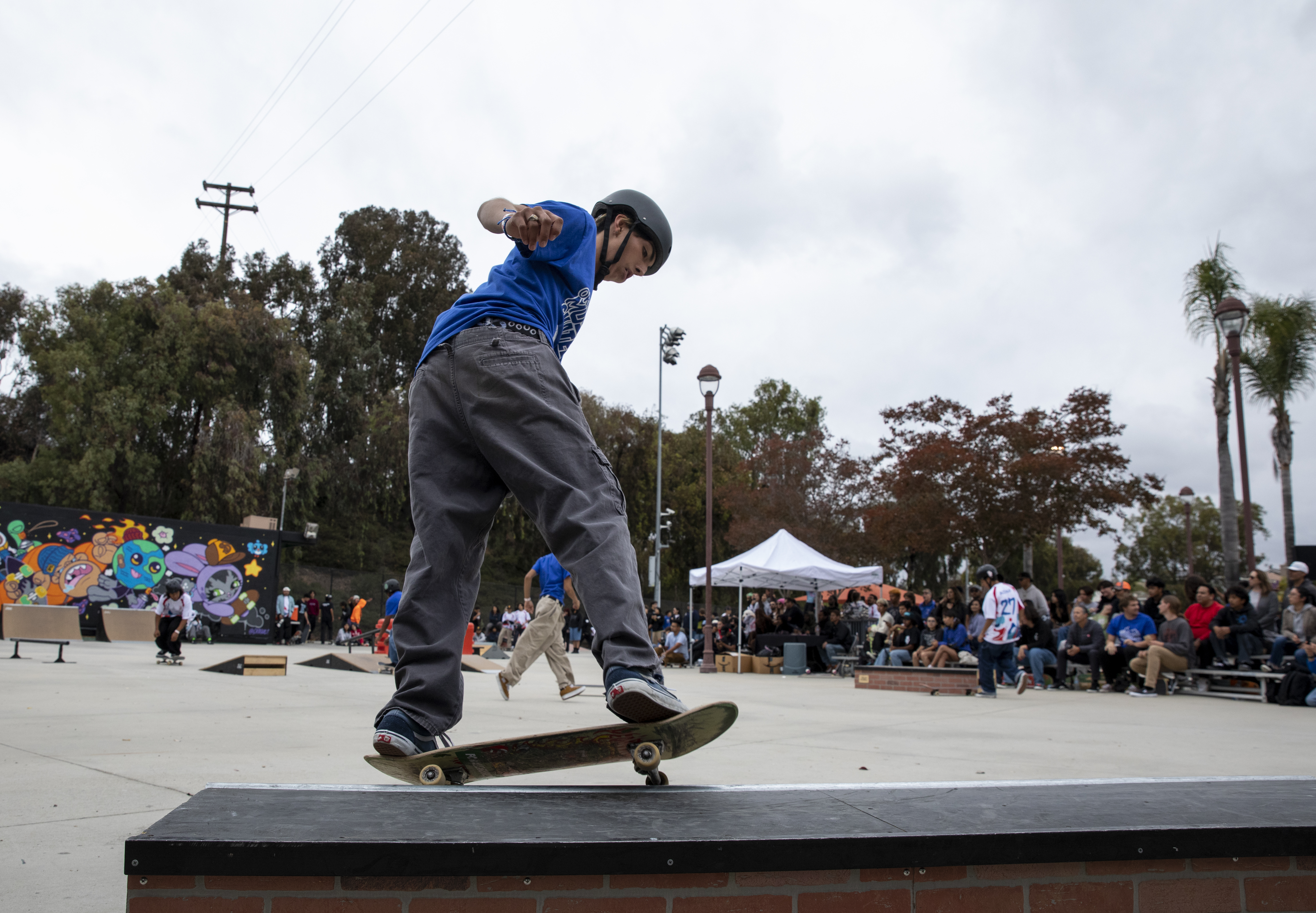 Duo brings region's first high school skateboarding competition - Vimarsana News