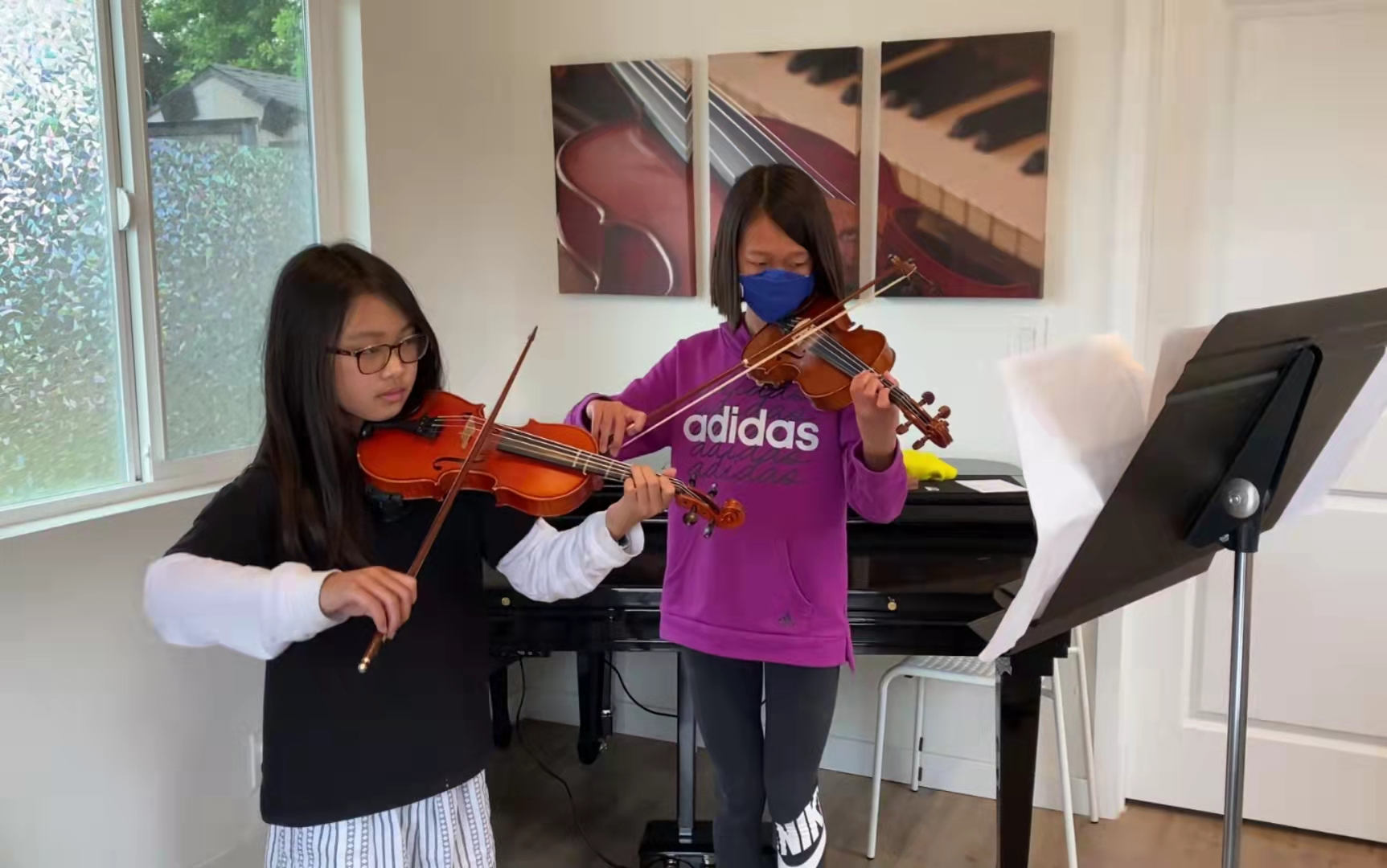 Local 10-year-old violinists, friends win international music contest - Vimarsana News