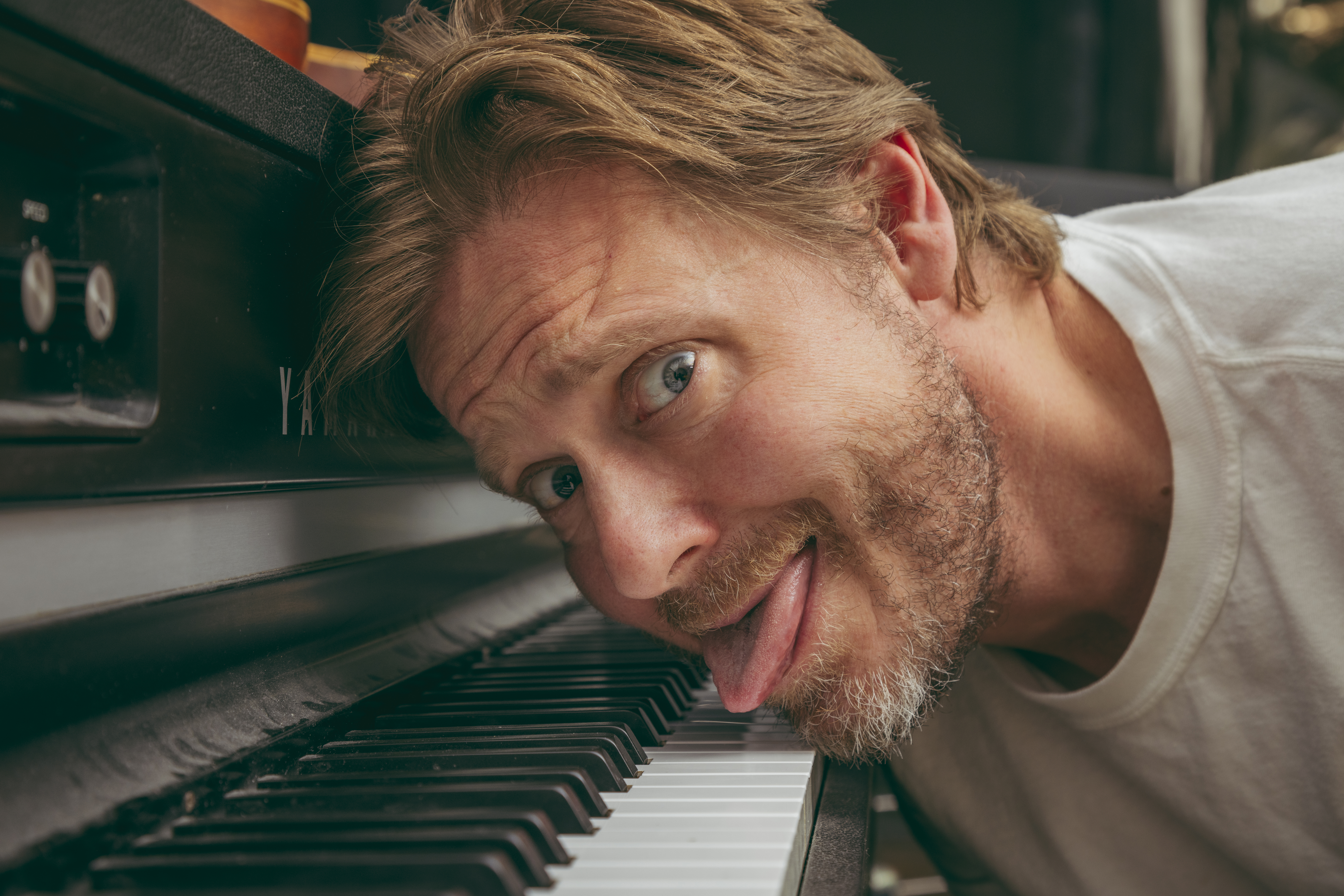 Tim Heidecker blends his singer-songwriter take on the world with his funny guy routine