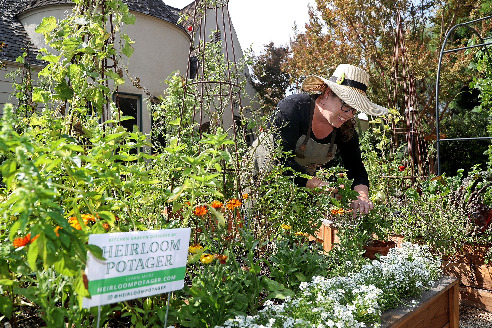 Santa Ana's Heirloom Potager helps clients veg out - Vimarsana News
