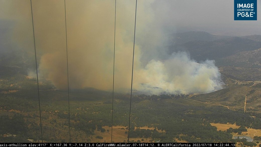 Fast-moving brush fire forces evacuations in Mariposa County - Vimarsana News