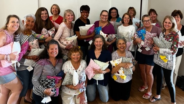 Woman's club makes comfort pillows for local hospitals, holds Holiday Market Nov. 12 - Vimarsana News