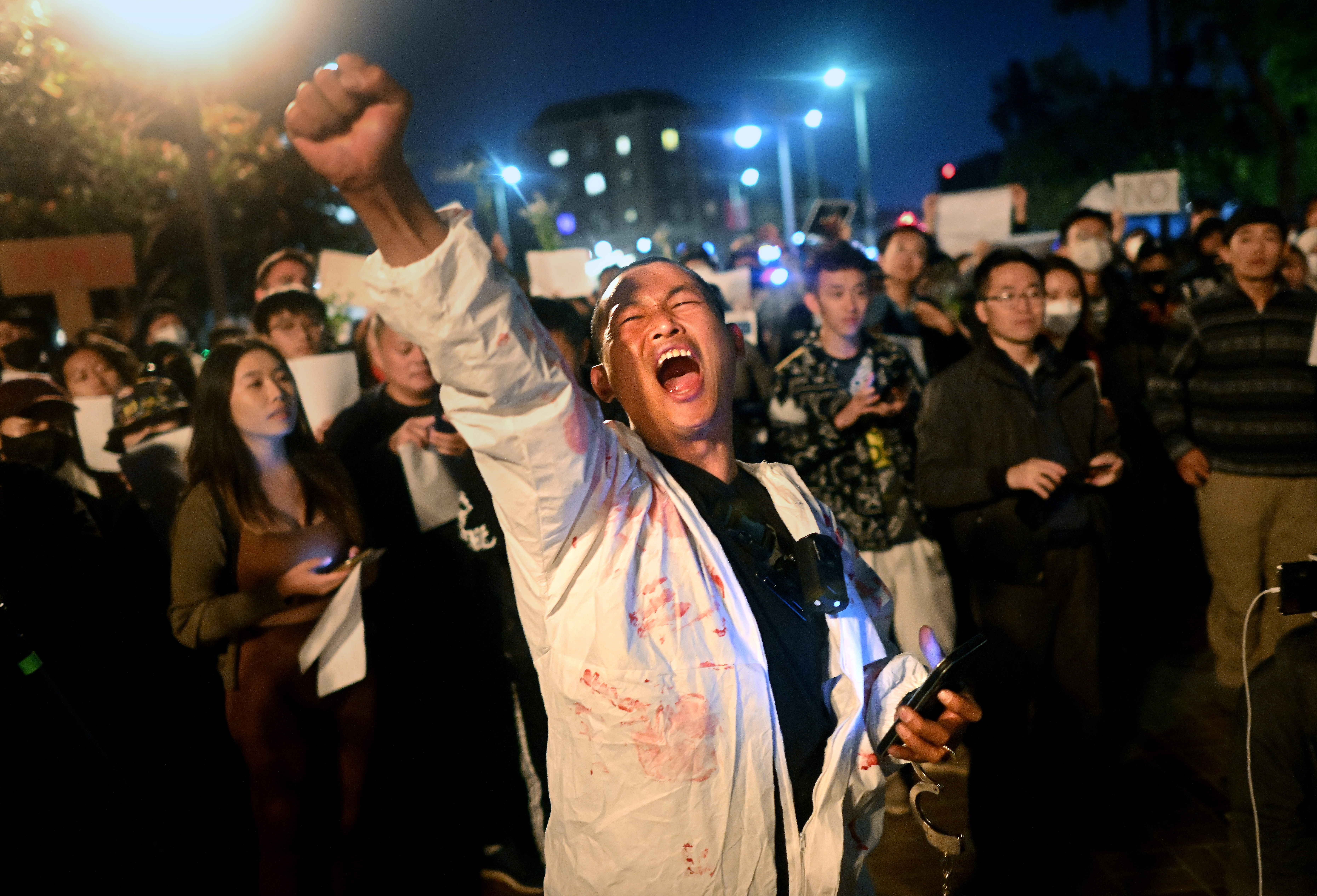 Chinese in Southern California react to protests back home - Vimarsana News