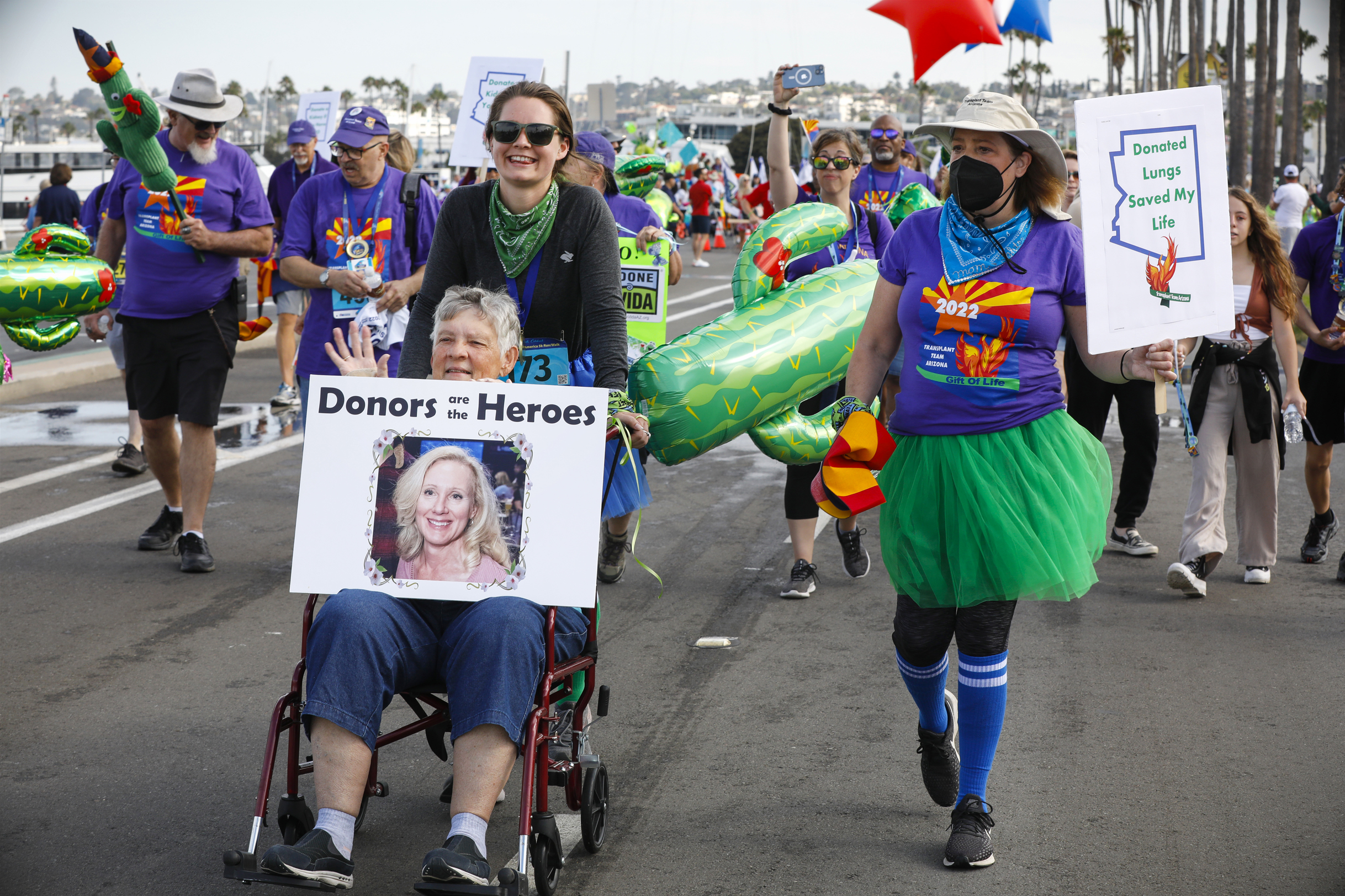Transplant games kick off with parade in San Diego - Vimarsana News