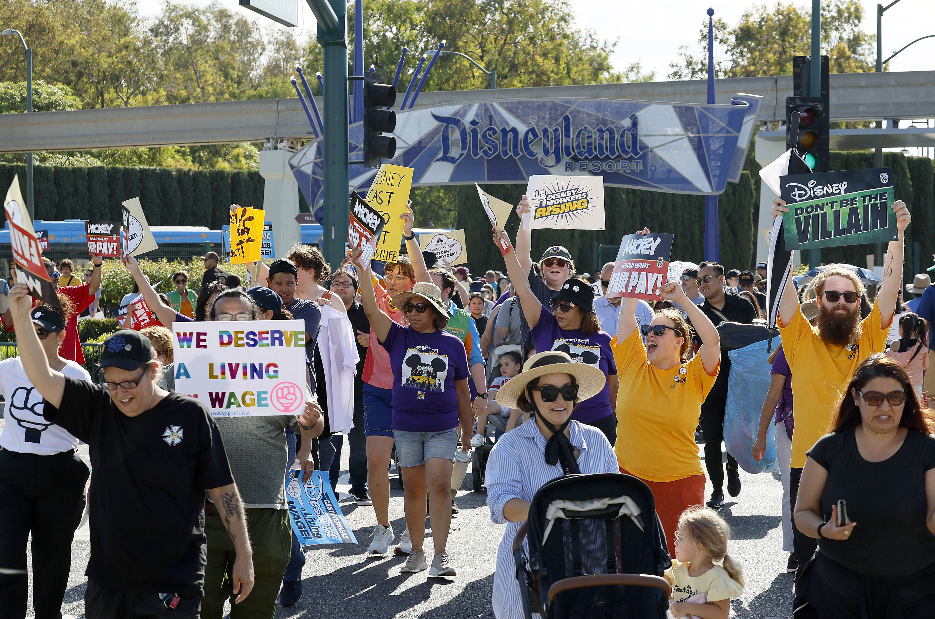 Disneyland workers cast ballots in strike authorization vote