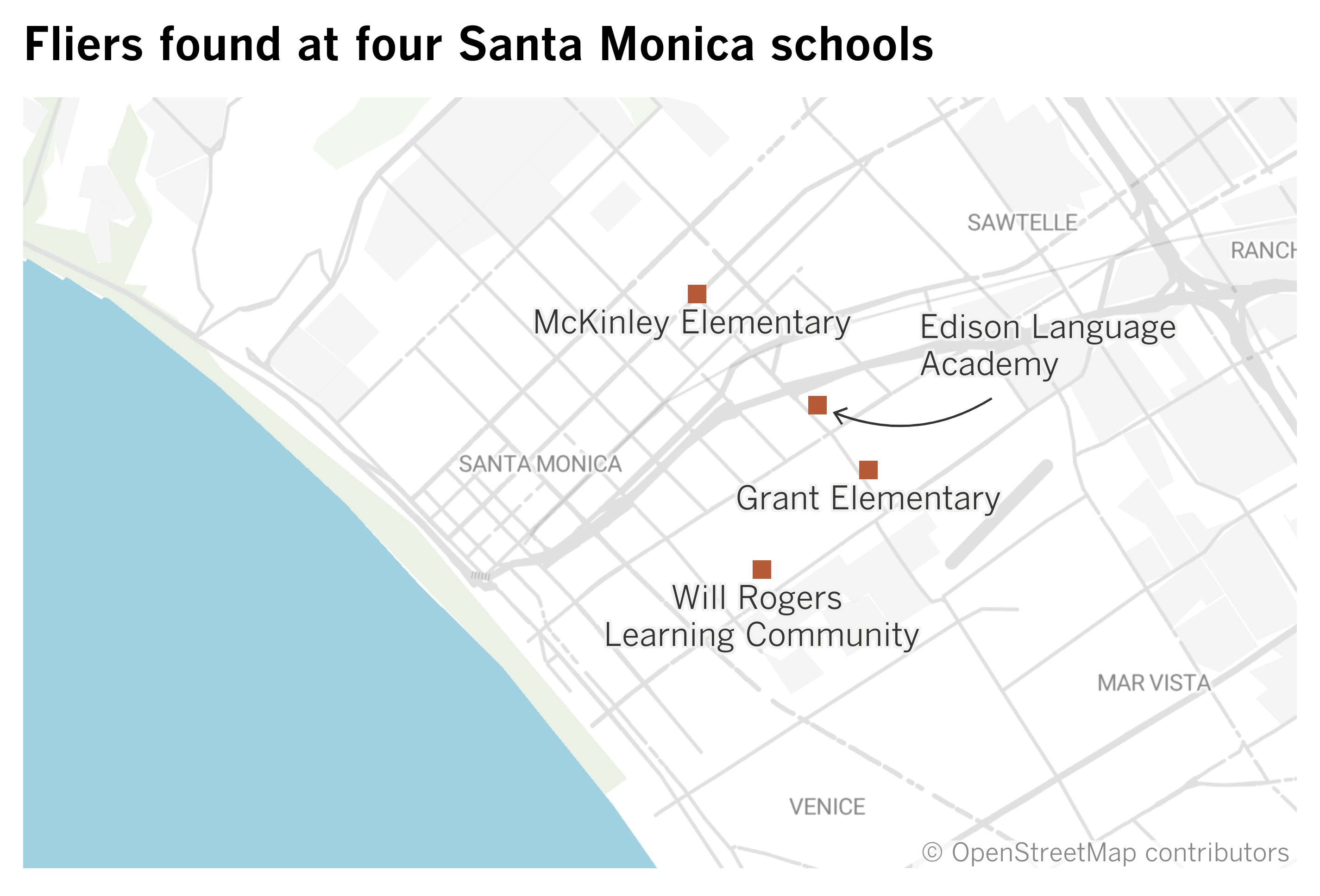 Antisemitic fliers at Santa Monica schools prompts investigation - Vimarsana News