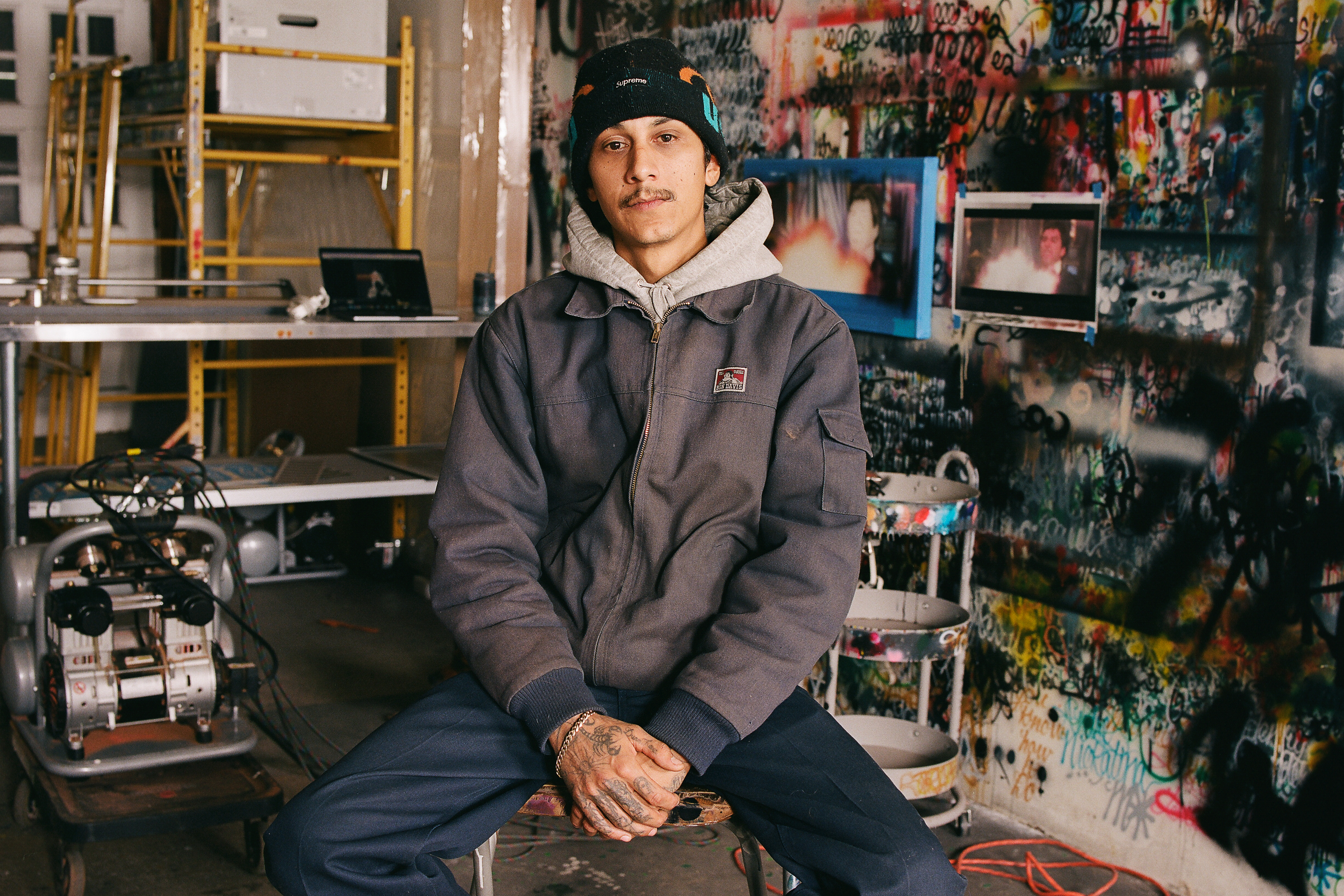 The L.A. artist who painted rafa esparza for Art Basel Miami - Vimarsana News