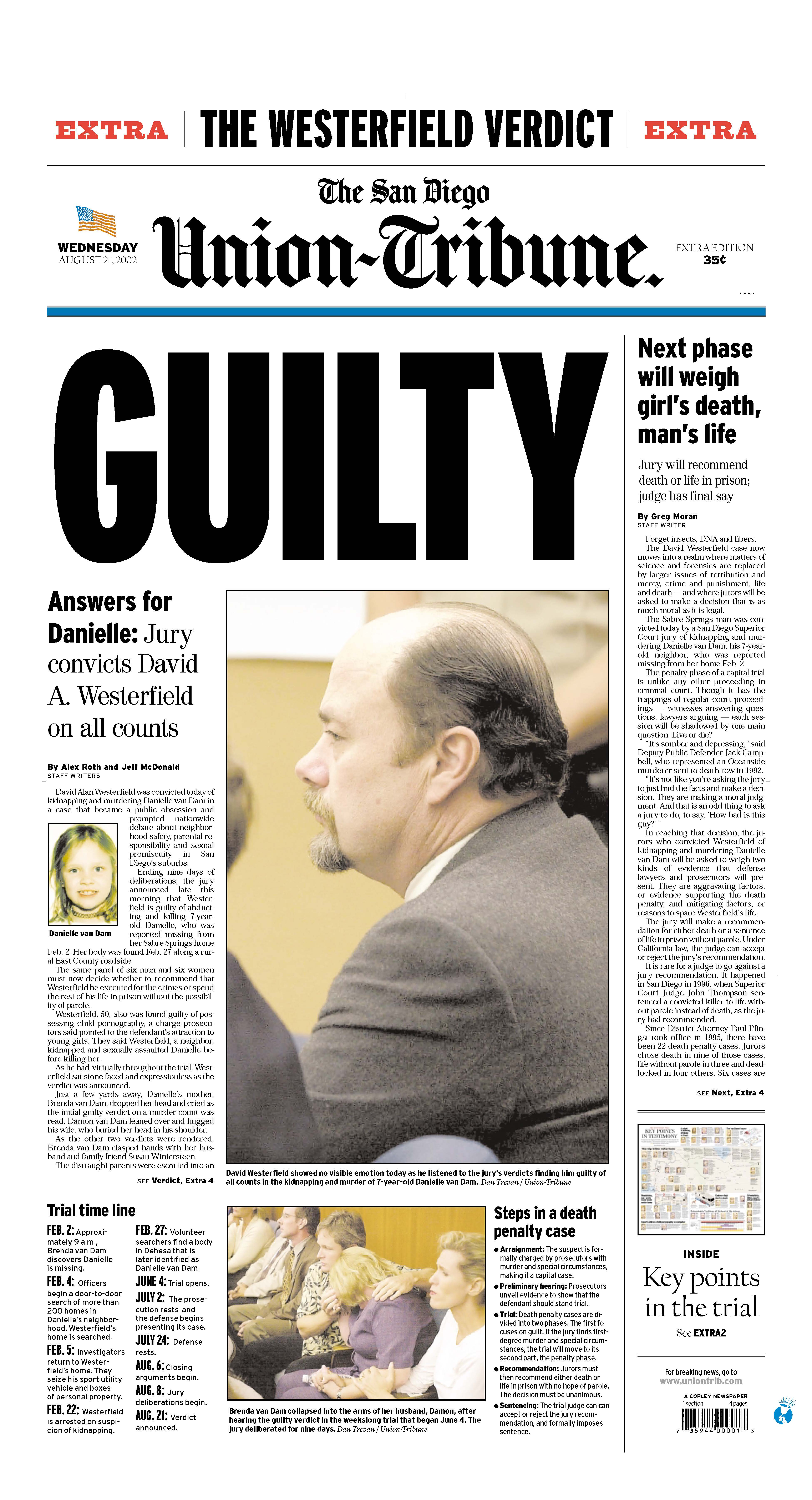 From the Archives: Westerfield verdict anniversary - Vimarsana News