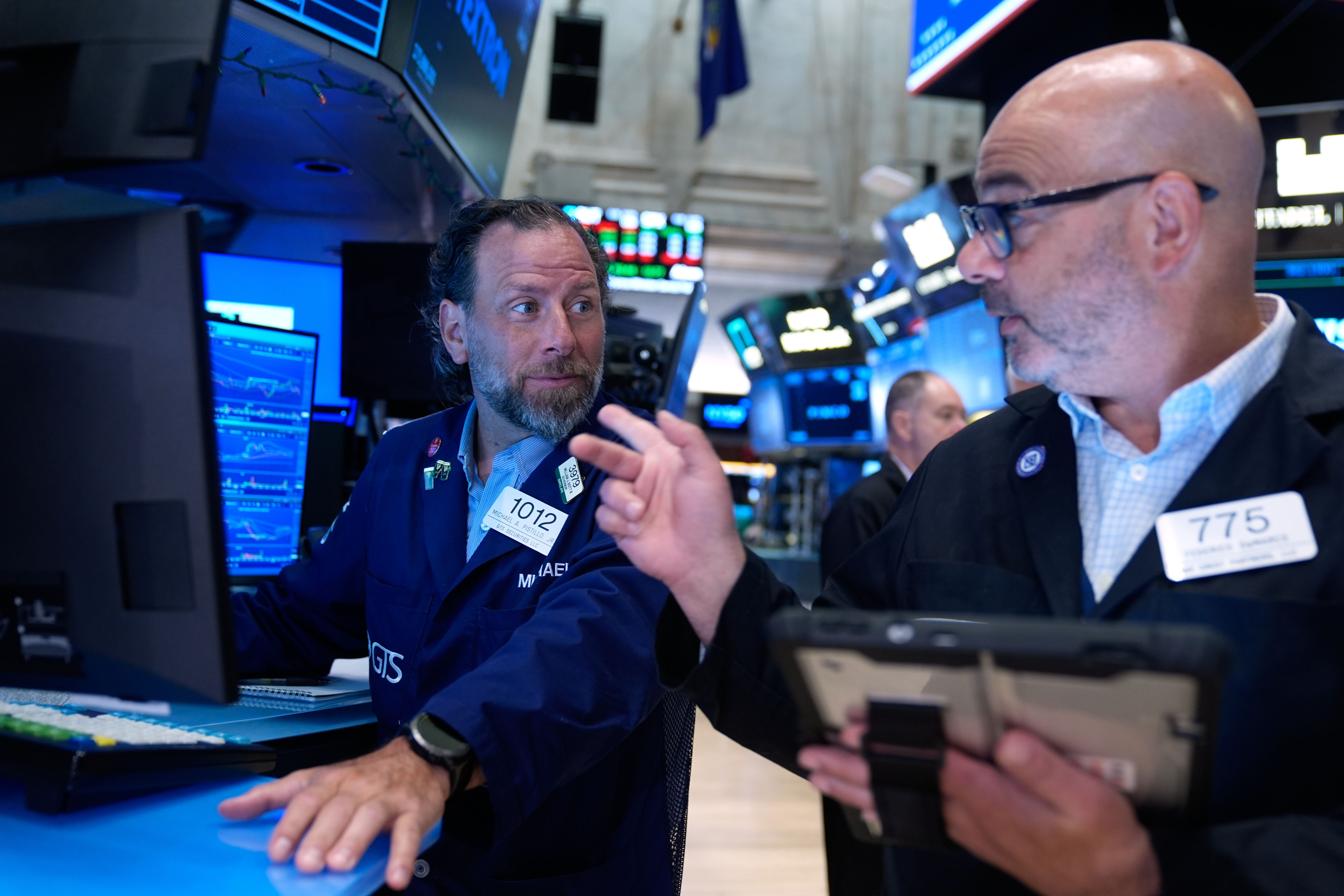 Photo of market chart, cryptocurrency, television