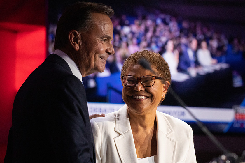 Bass and Caruso have paths to winning the L.A. mayor's race - Vimarsana News