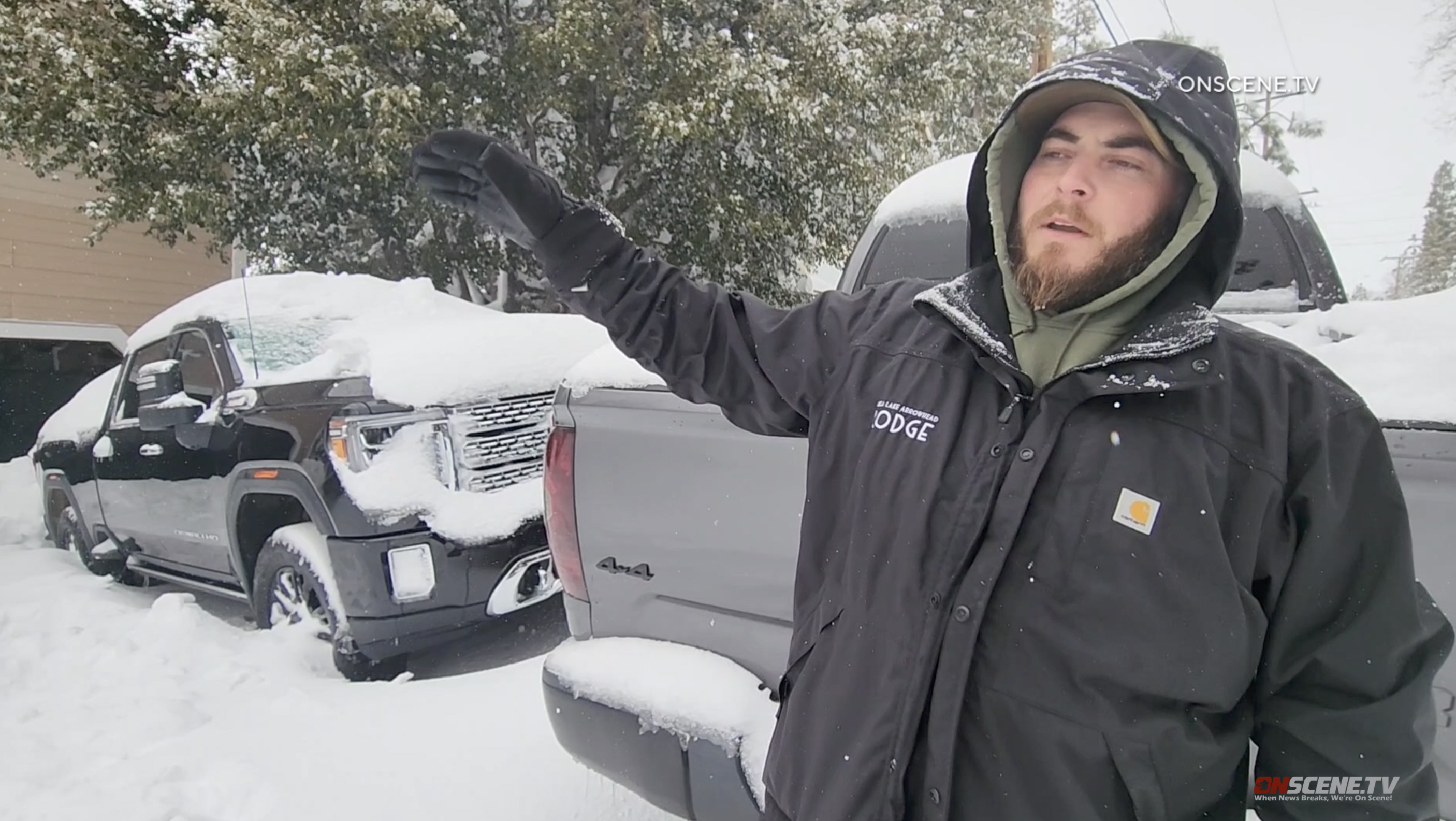 Lake Arrowhead dad has dramatic tale of baby's birth amid storm - Vimarsana News