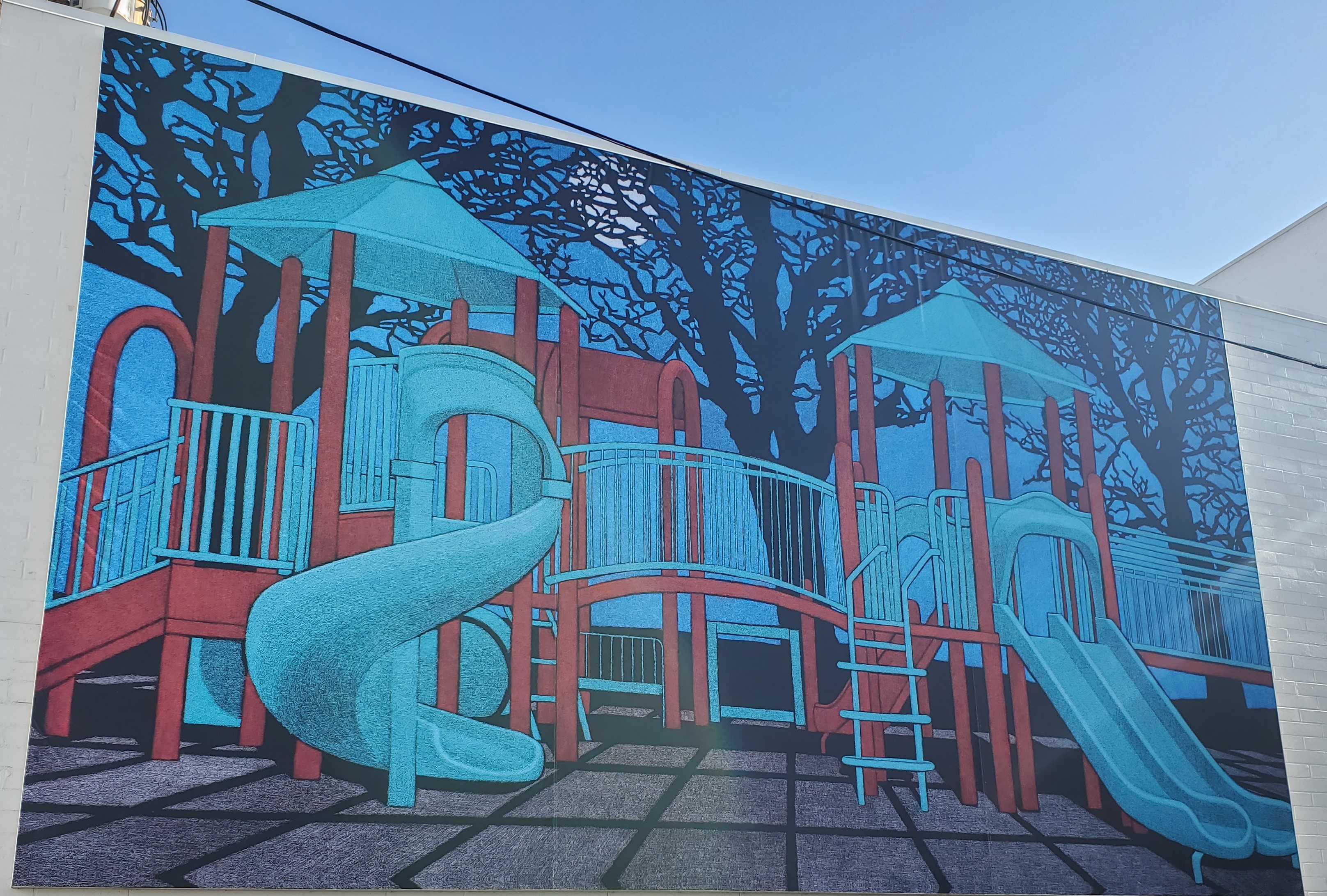 Newest La Jolla mural presents a nighttime playground for the imagination - Vimarsana News