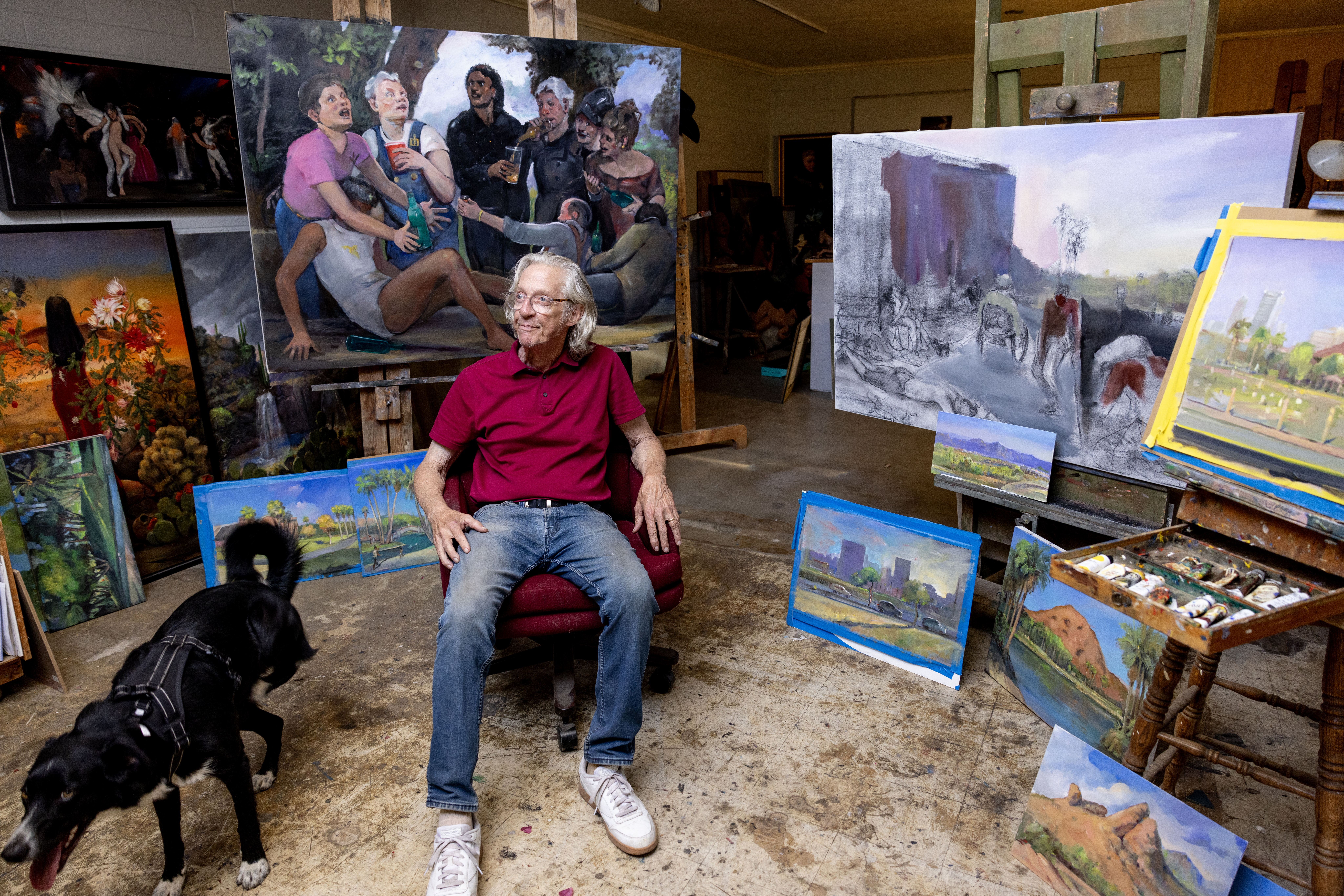 An artist sued over homeless people. They also are friends and inspiration - Vimarsana News