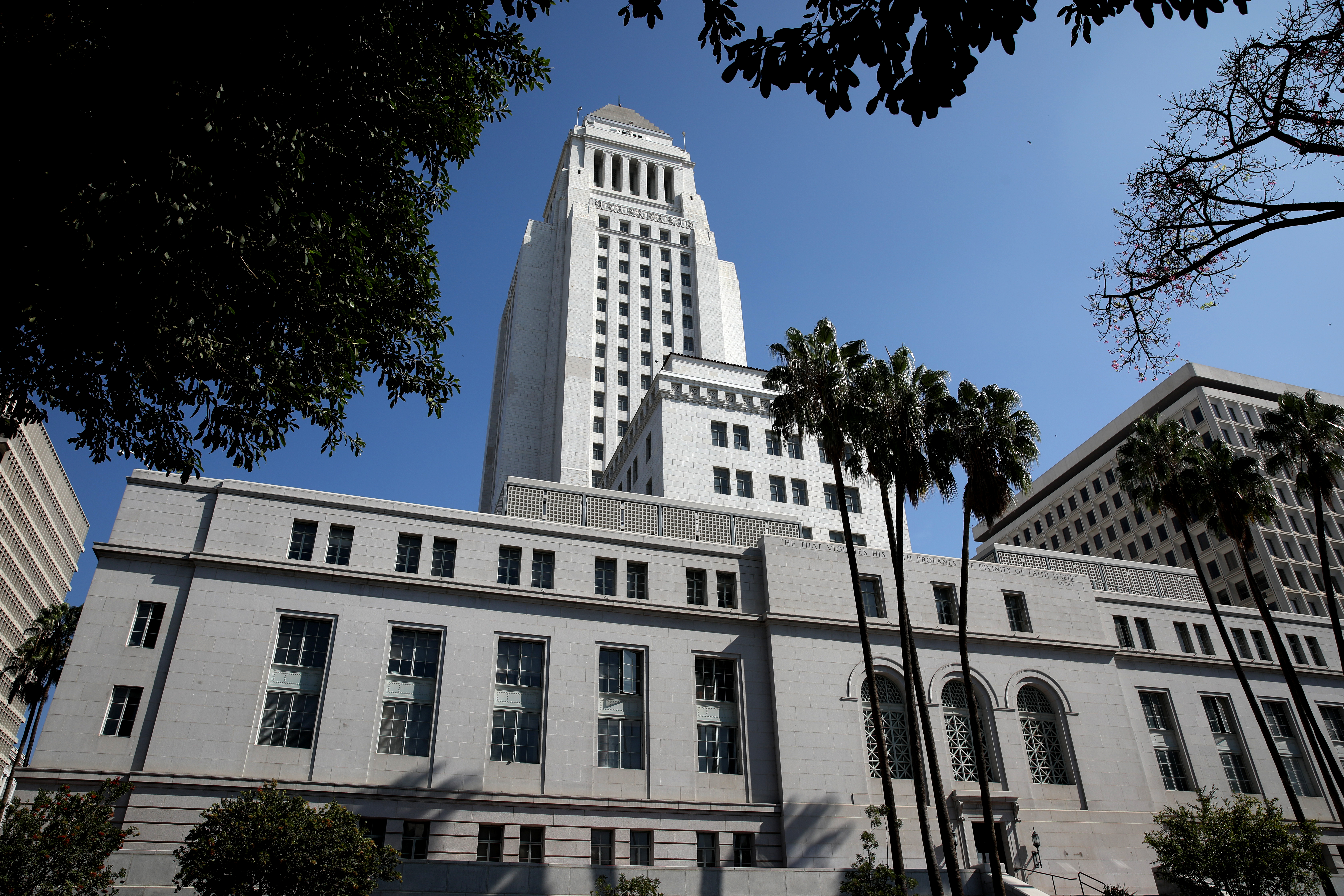 Person arrested in City Hall arson - Los Angeles Times - Vimarsana News