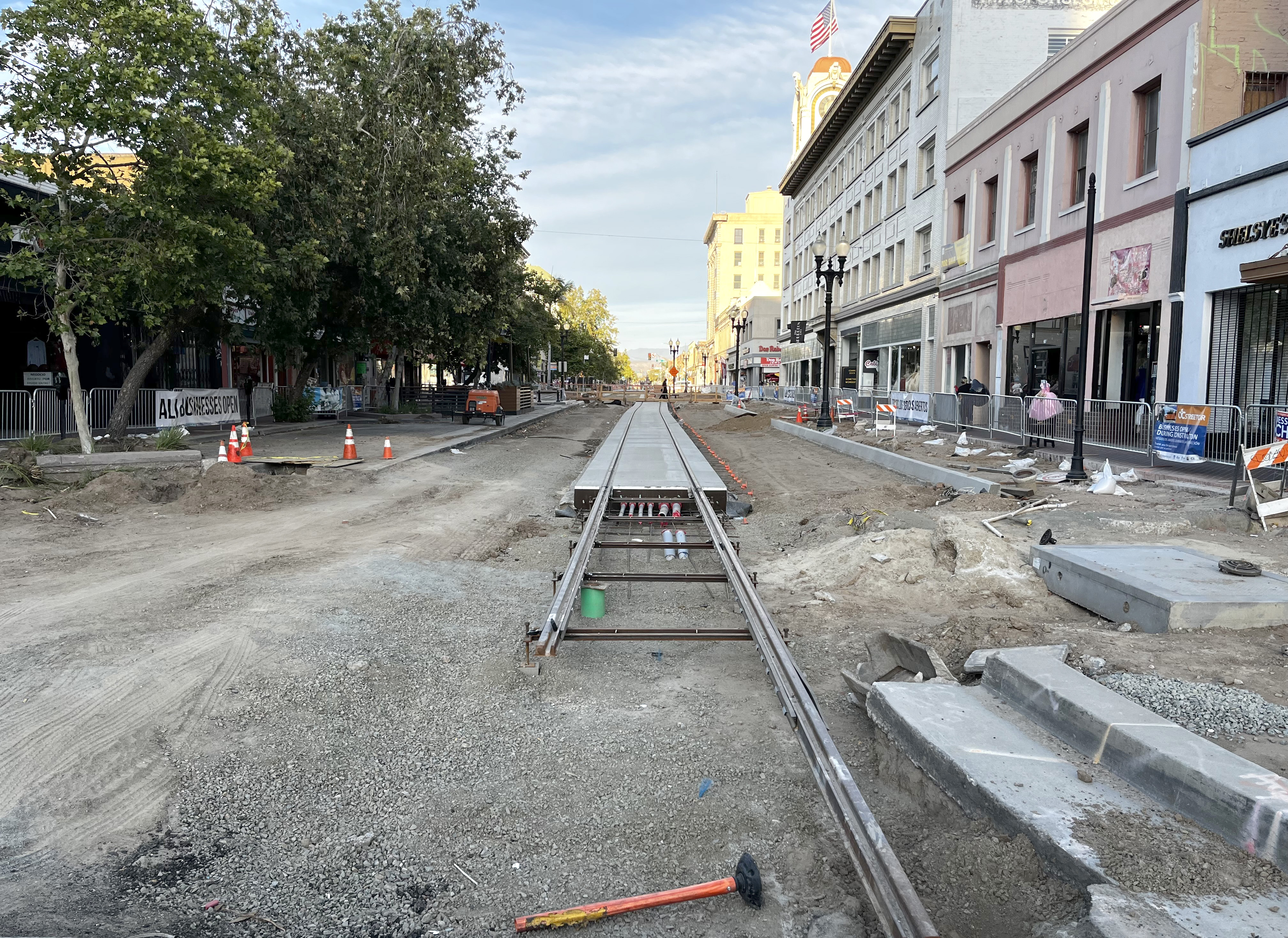 O.C. supervisors approve aid for downtown Santa Ana merchants hit by streetcar construction - Vimarsana News