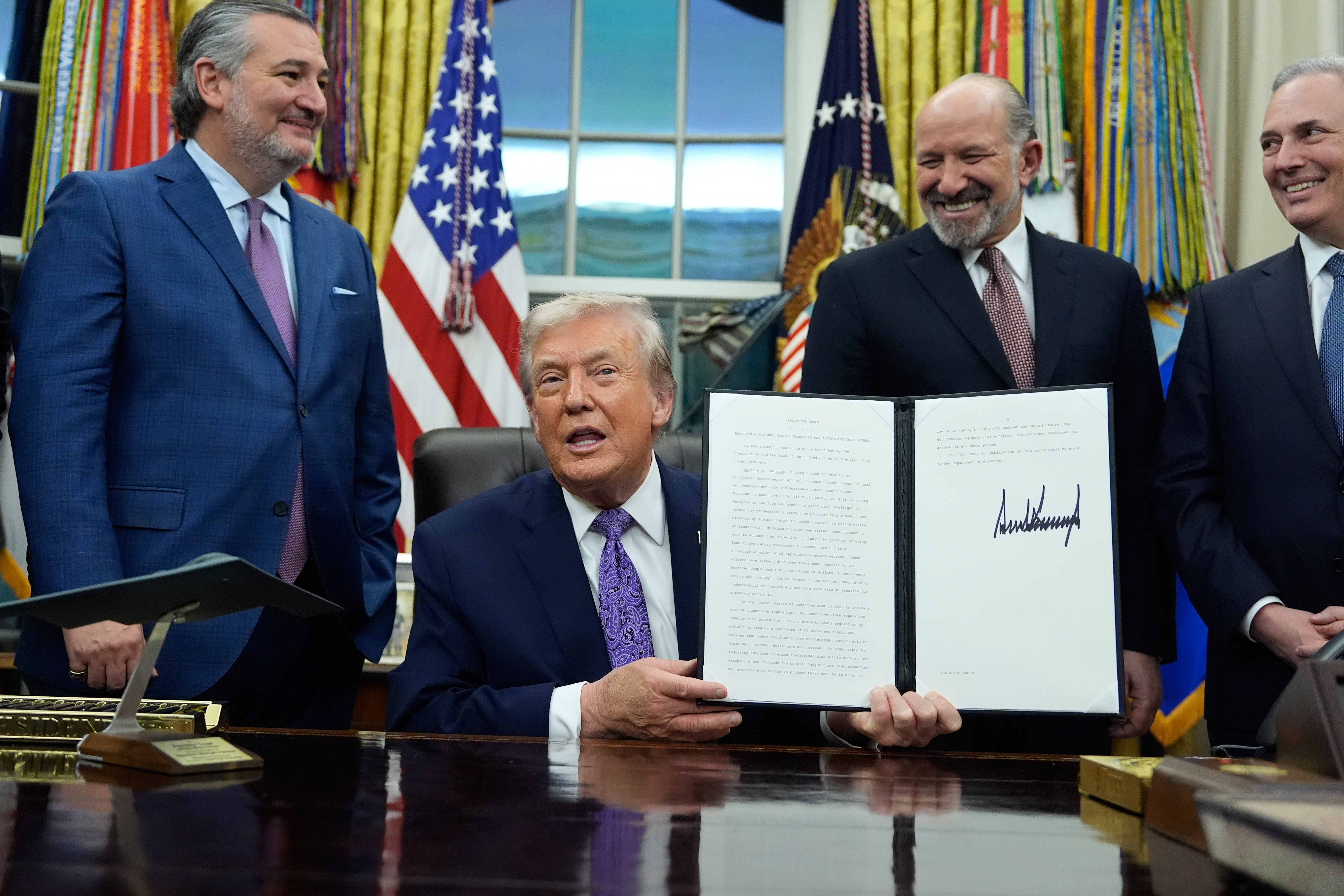 Trump tried to block states from regulating AI , but some are forging ahead