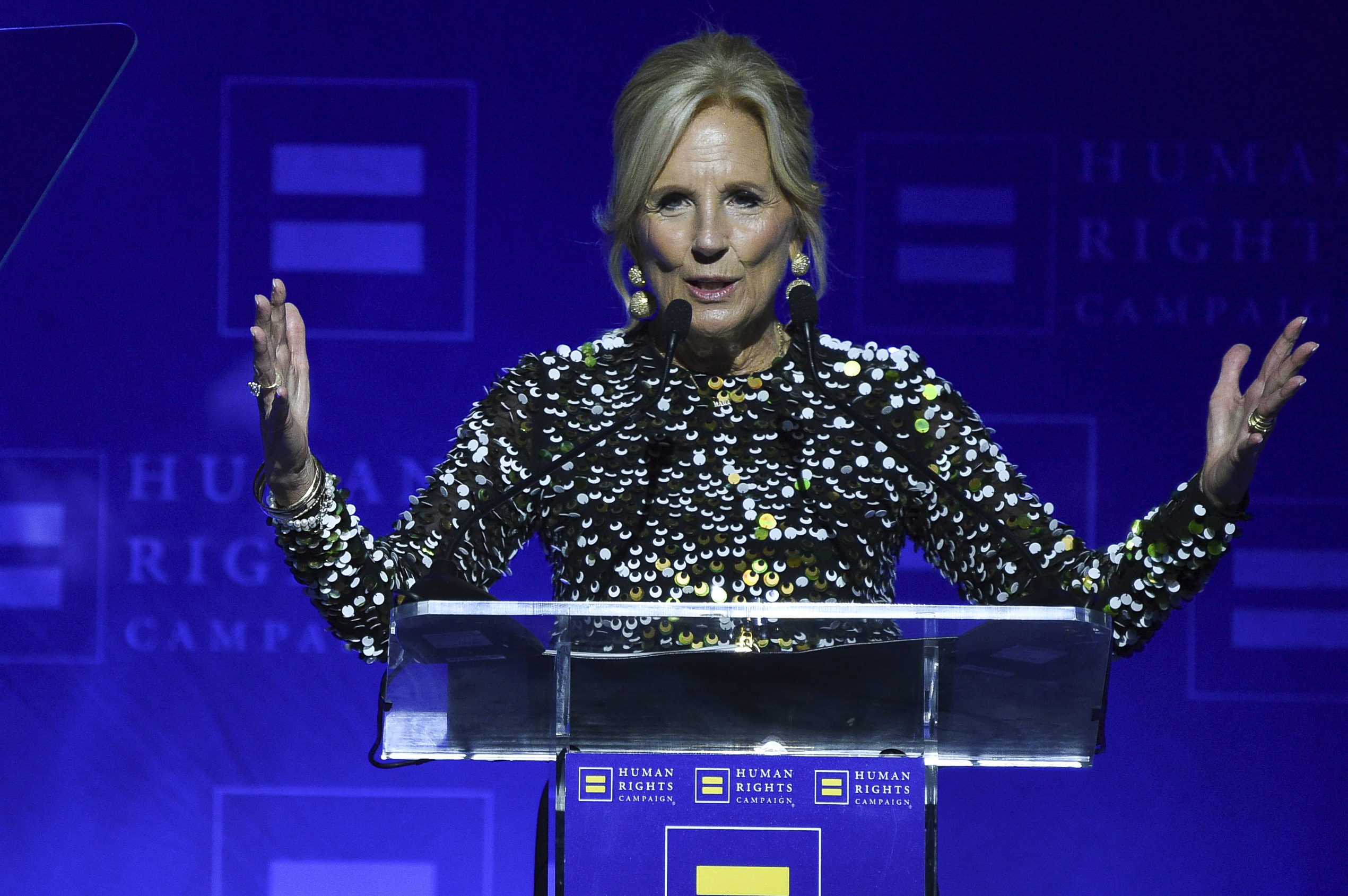 Jill Biden's Southern California trip: Fundraisers, protesters, SoulCycle - Vimarsana News