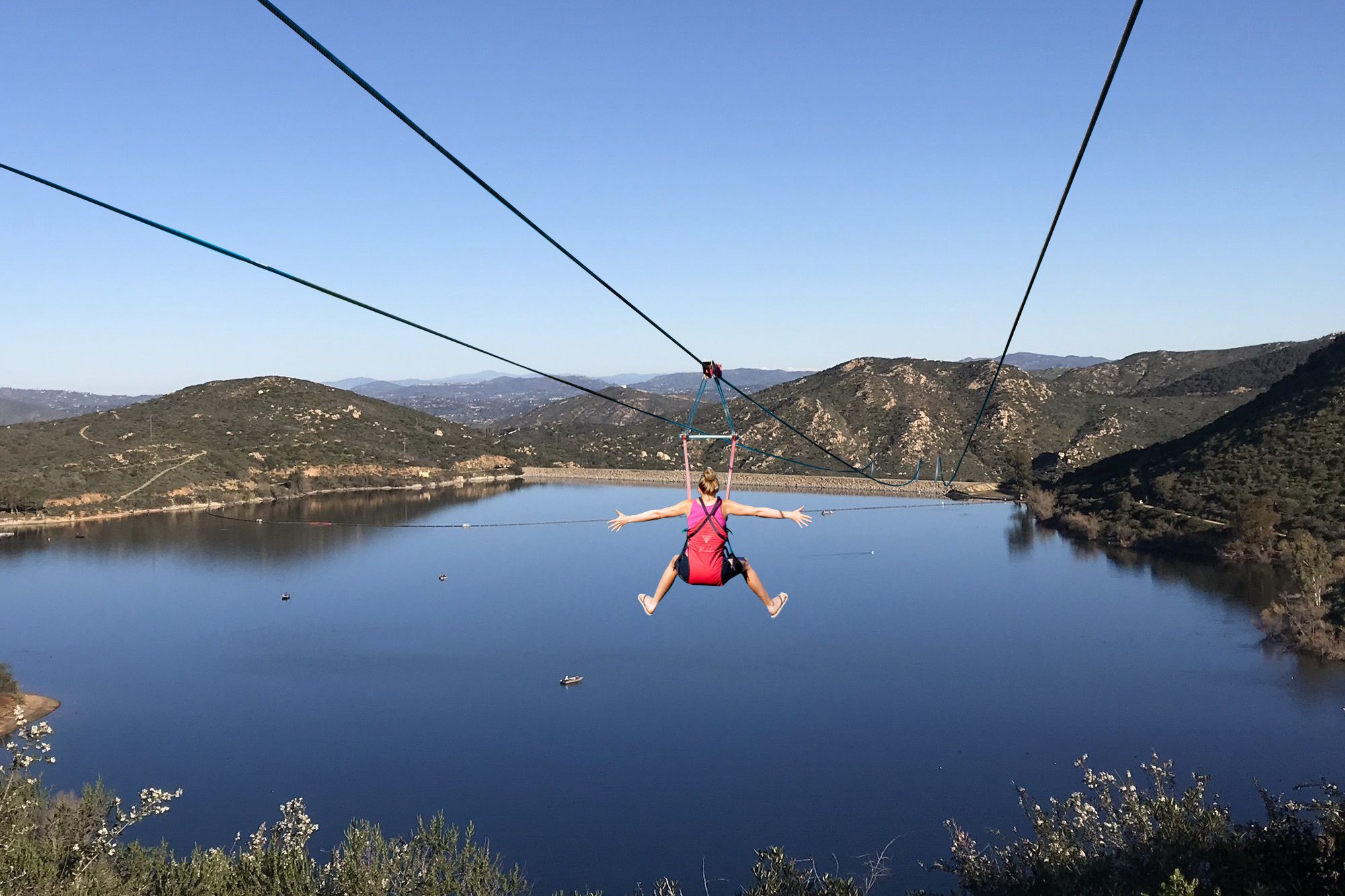 An April Fool's joke about a zip line over Lake Poway causes laughs, tears - Vimarsana News