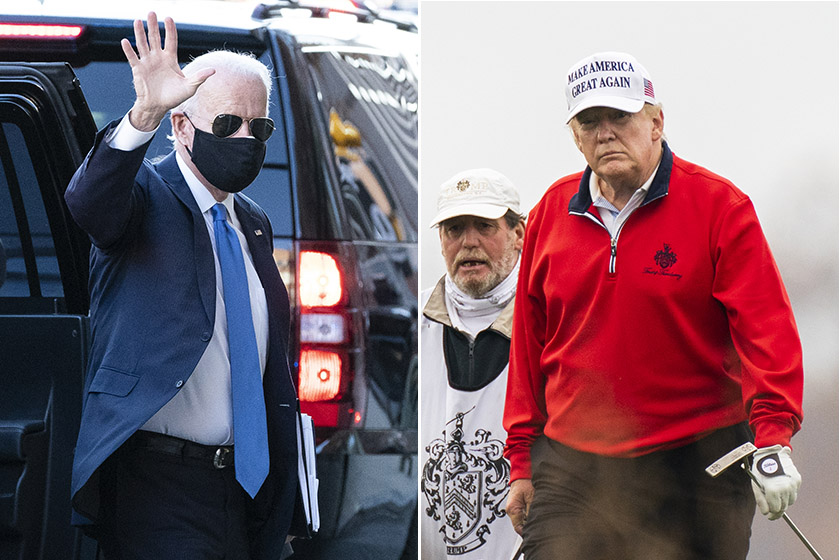 Trump and Biden's first 100 days in Google searches - Vimarsana News