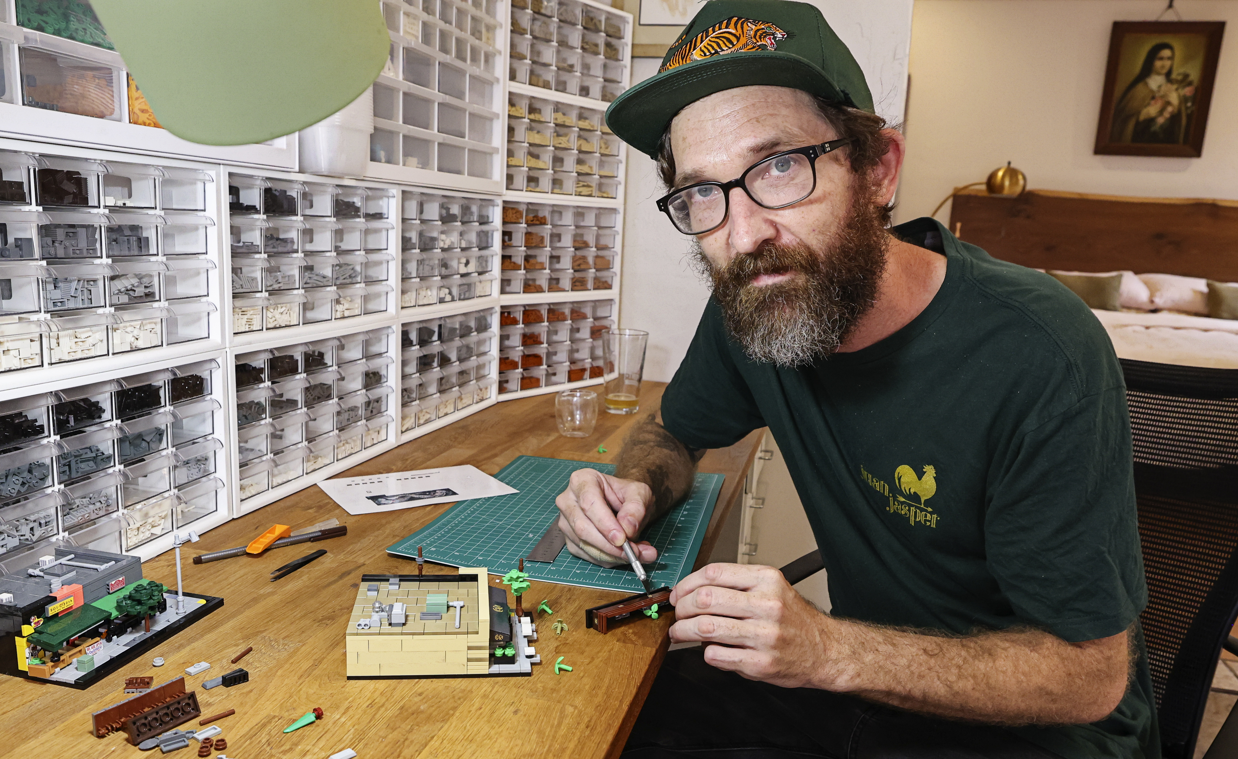 Brick by Lego brick, this artist is painstakingly recreating North Park - Vimarsana News
