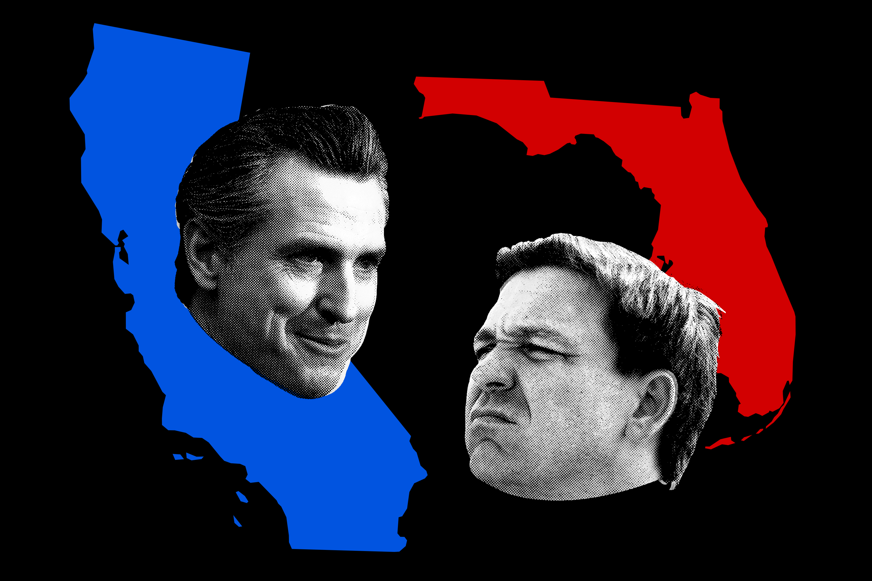 California vs. Florida, Newsom vs. DeSantis: Two Americas - Vimarsana News