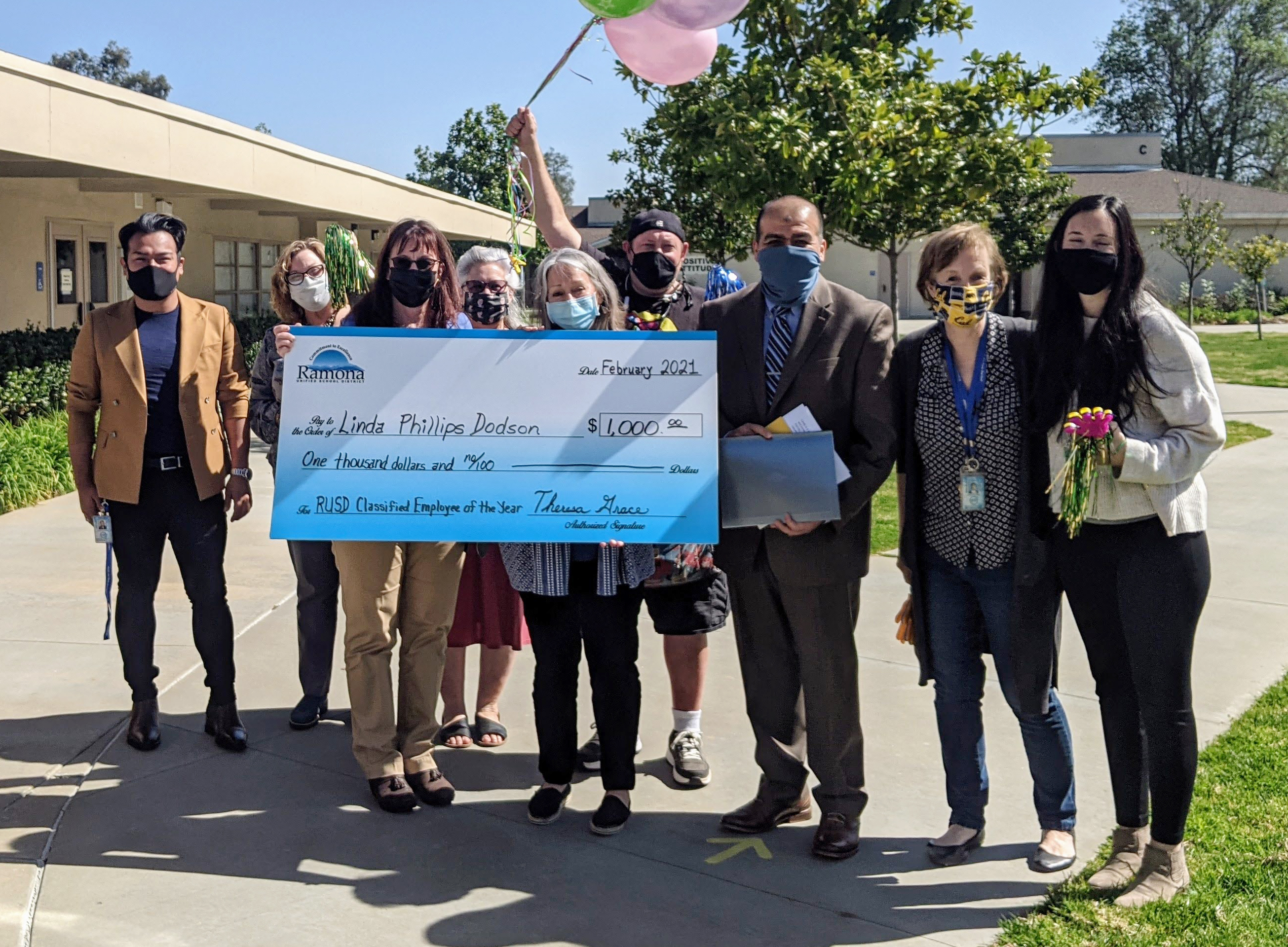 Ramona Community Campus secretary named Classified Employee of the Year - Vimarsana News