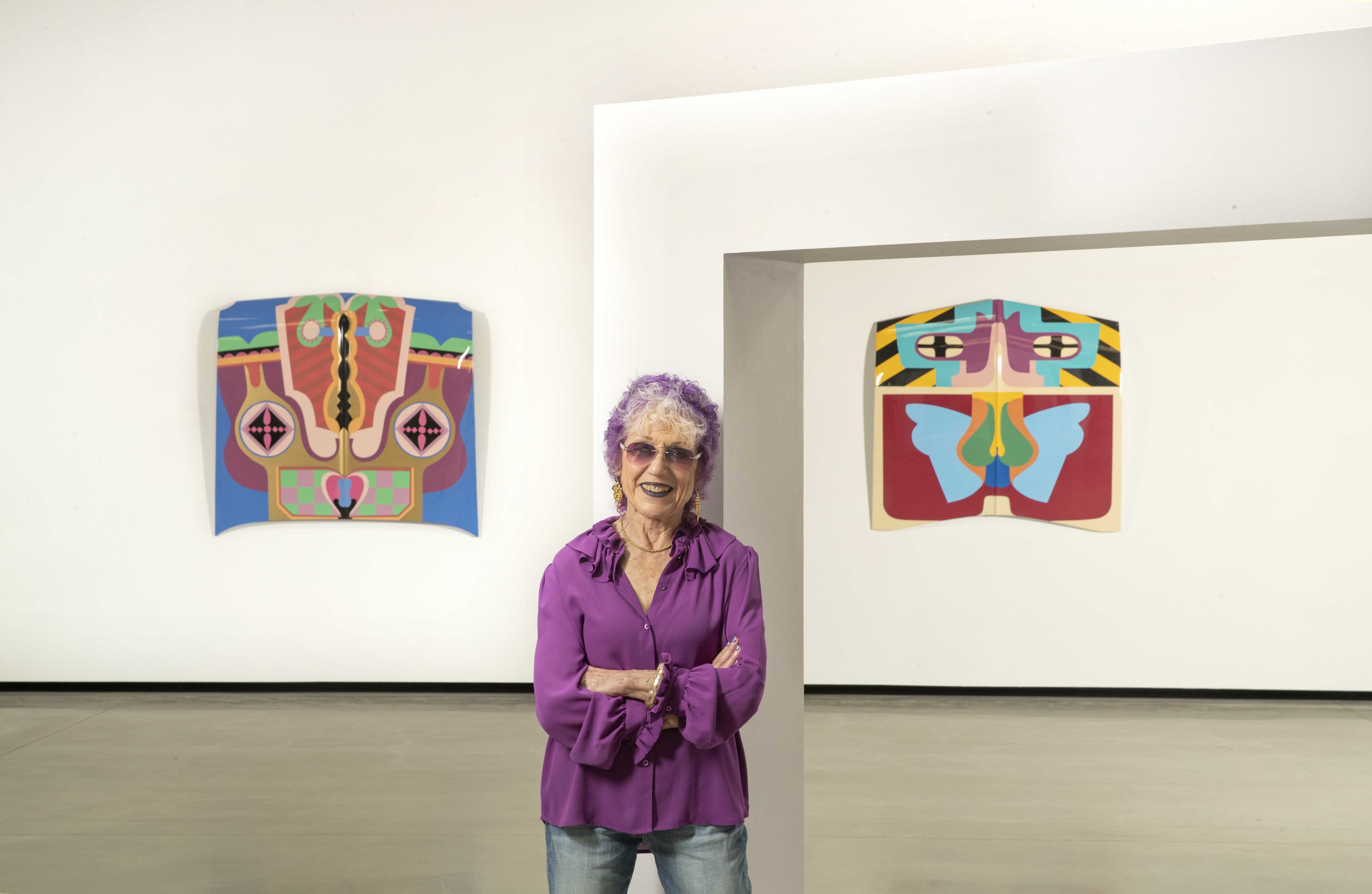 Judy Chicago on her smoke sculpture at the Living Desert - Vimarsana News