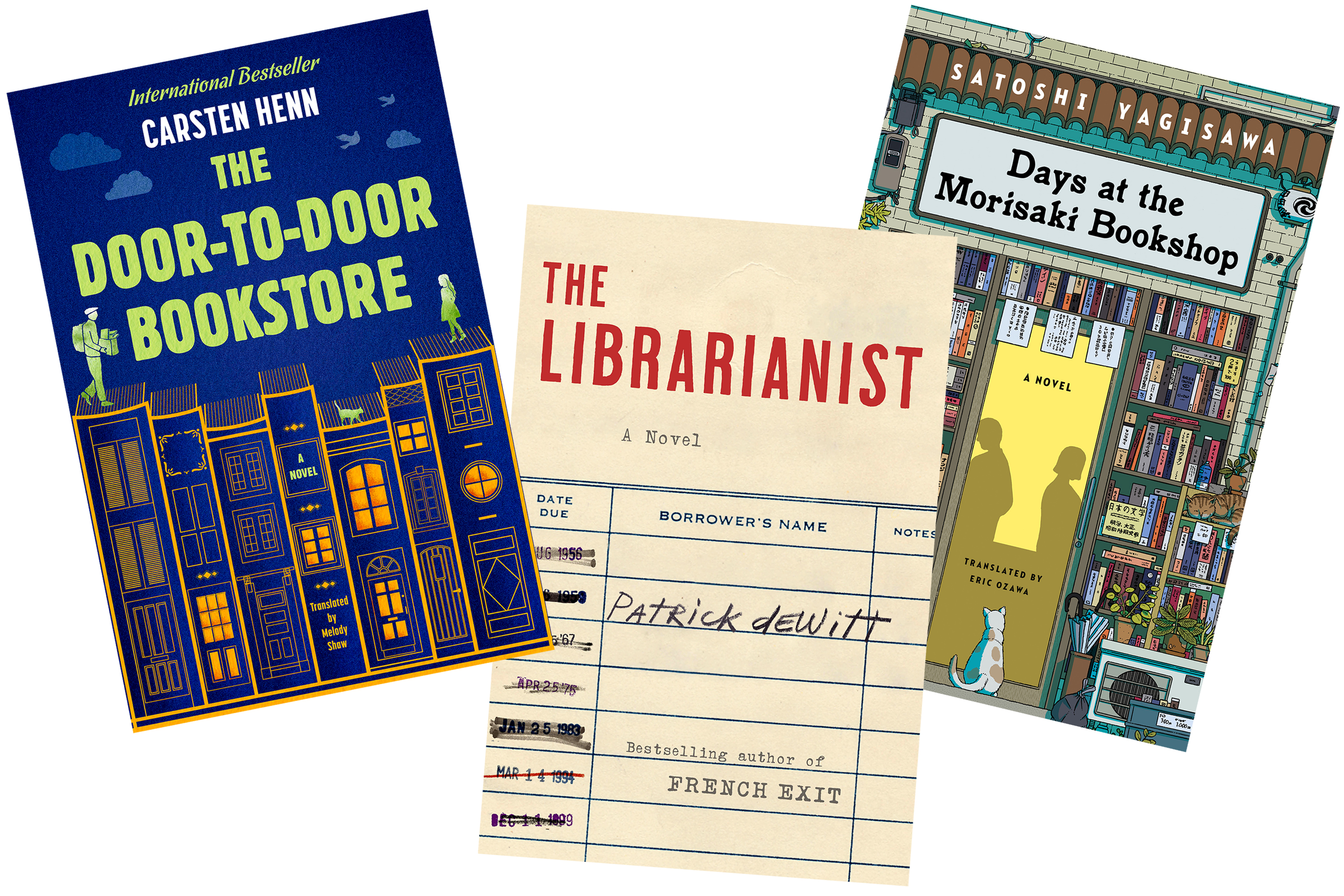 Bookish books by Patrick deWitt, Carston Henn, Satoshi Yagosawa - Vimarsana News