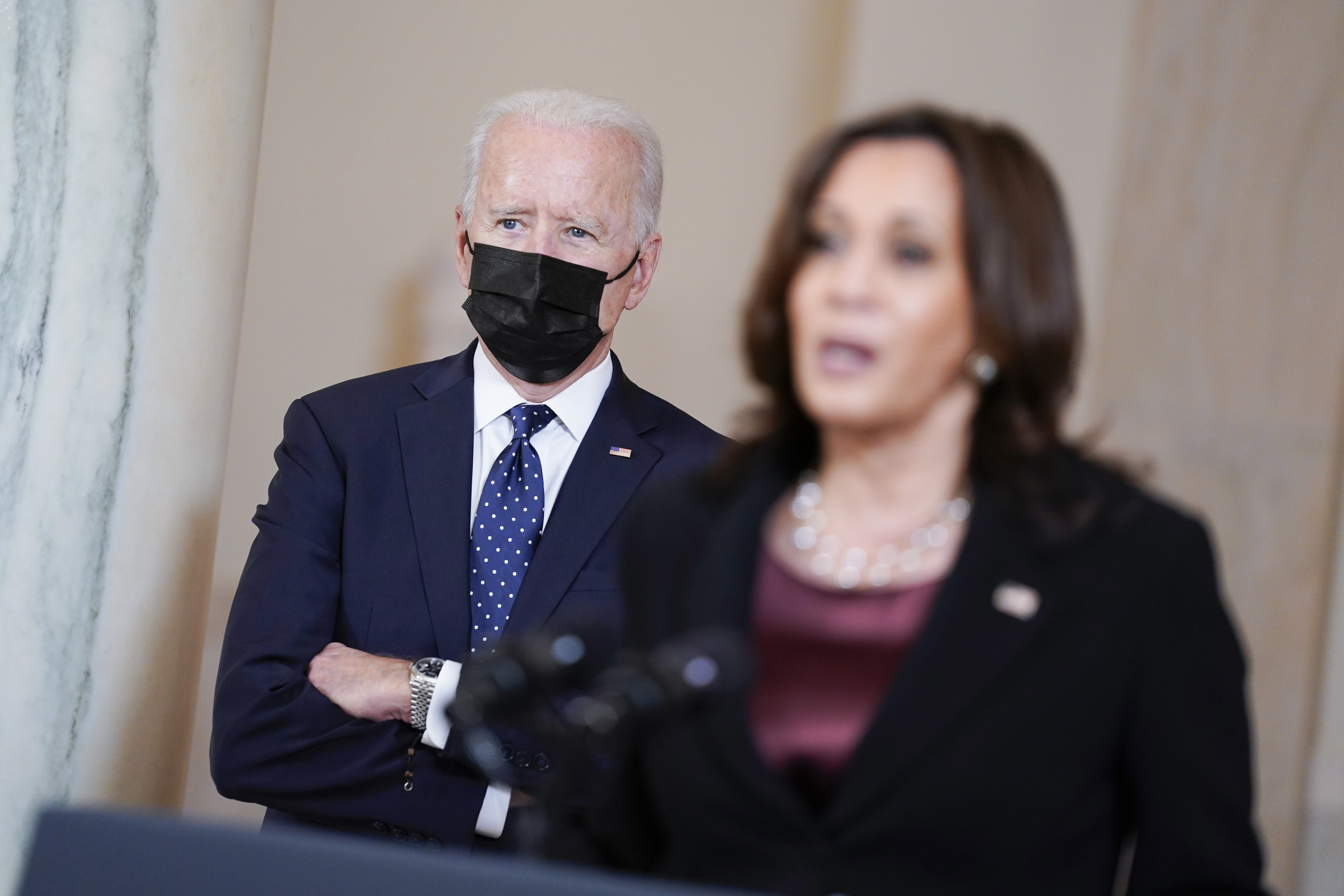 Kamala Harris, nearly 100 days in, is visible as vice president - Vimarsana News