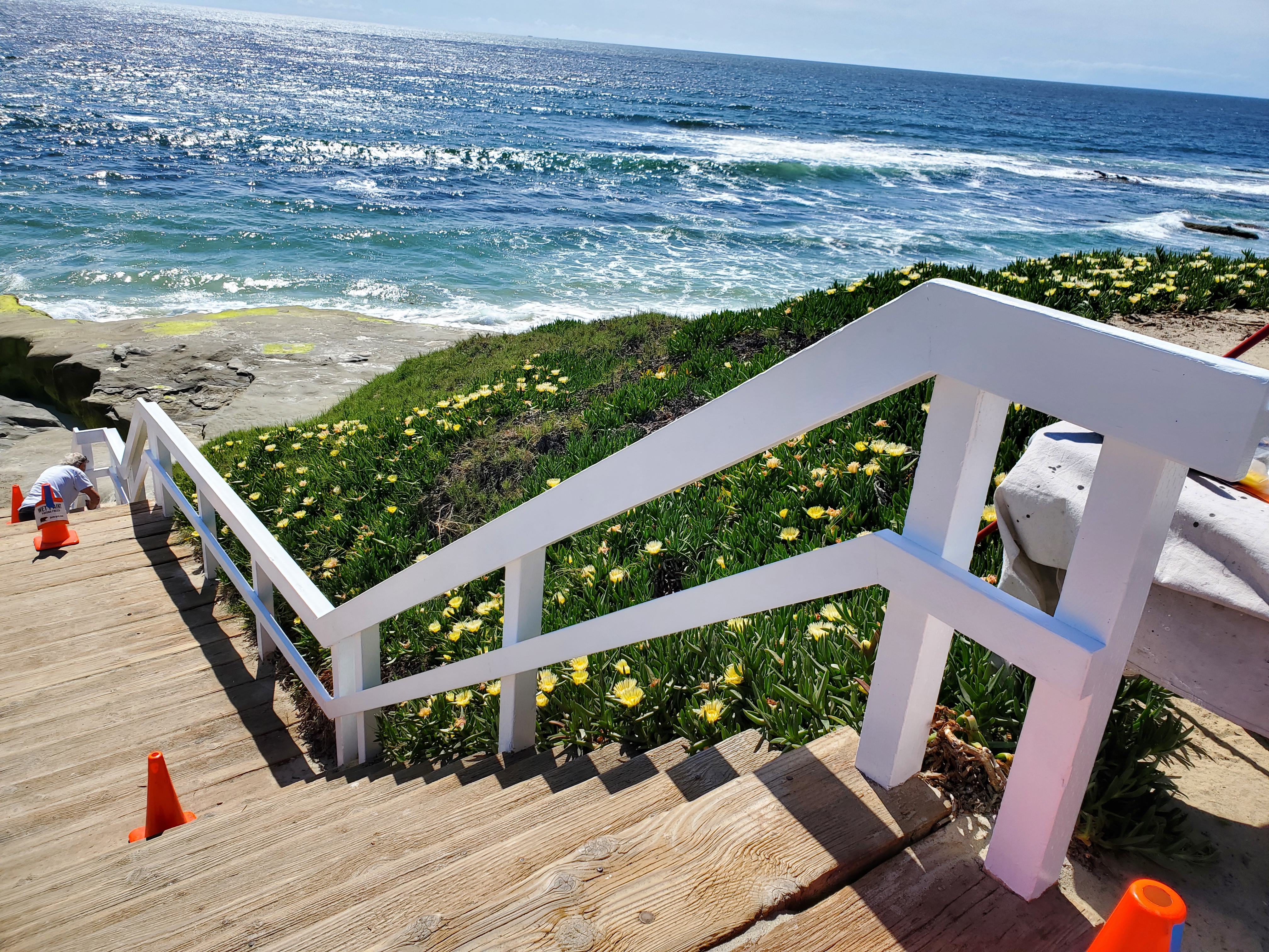 La Jolla News Nuggets: Stairway repainting; $1 million for streetscape project; Village walking tours; more - Vimarsana News