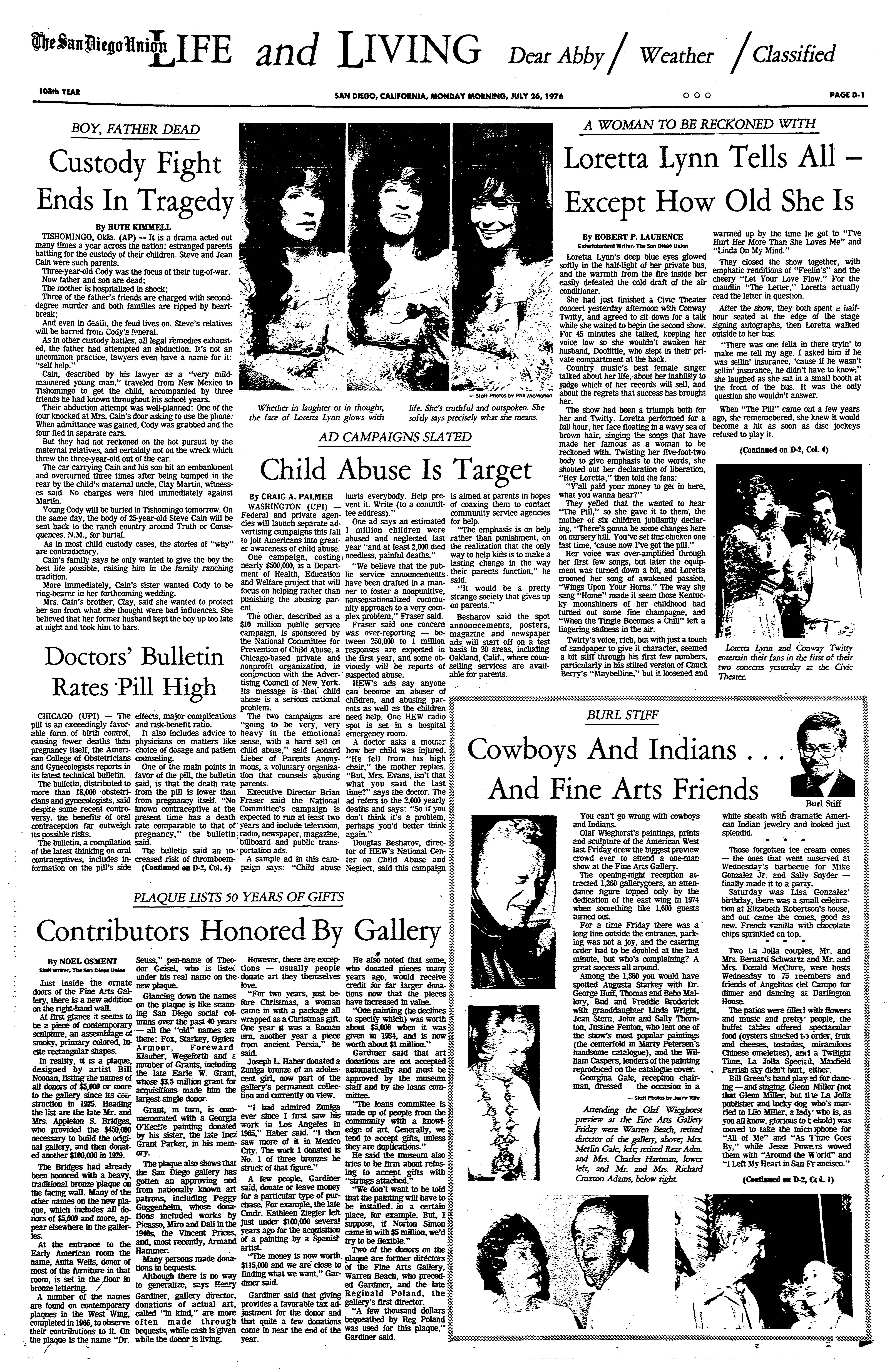 From the Archives: Country Star Loretta Lynn candid in 1976 interview - Vimarsana News