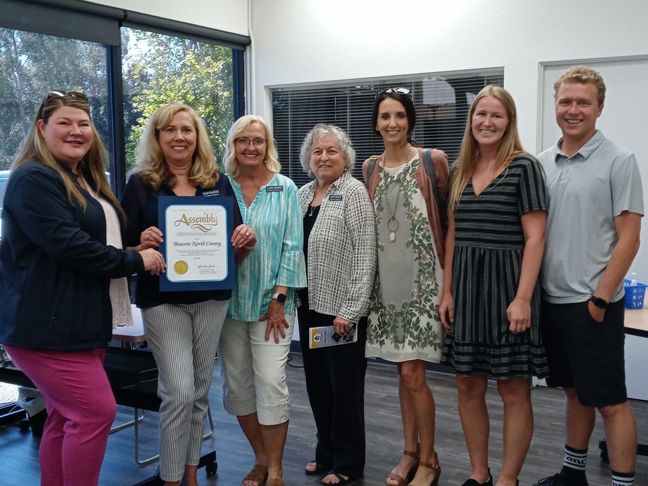 Beacons recognized for helping young adults with disabilities ... north county community events, - Vimarsana News