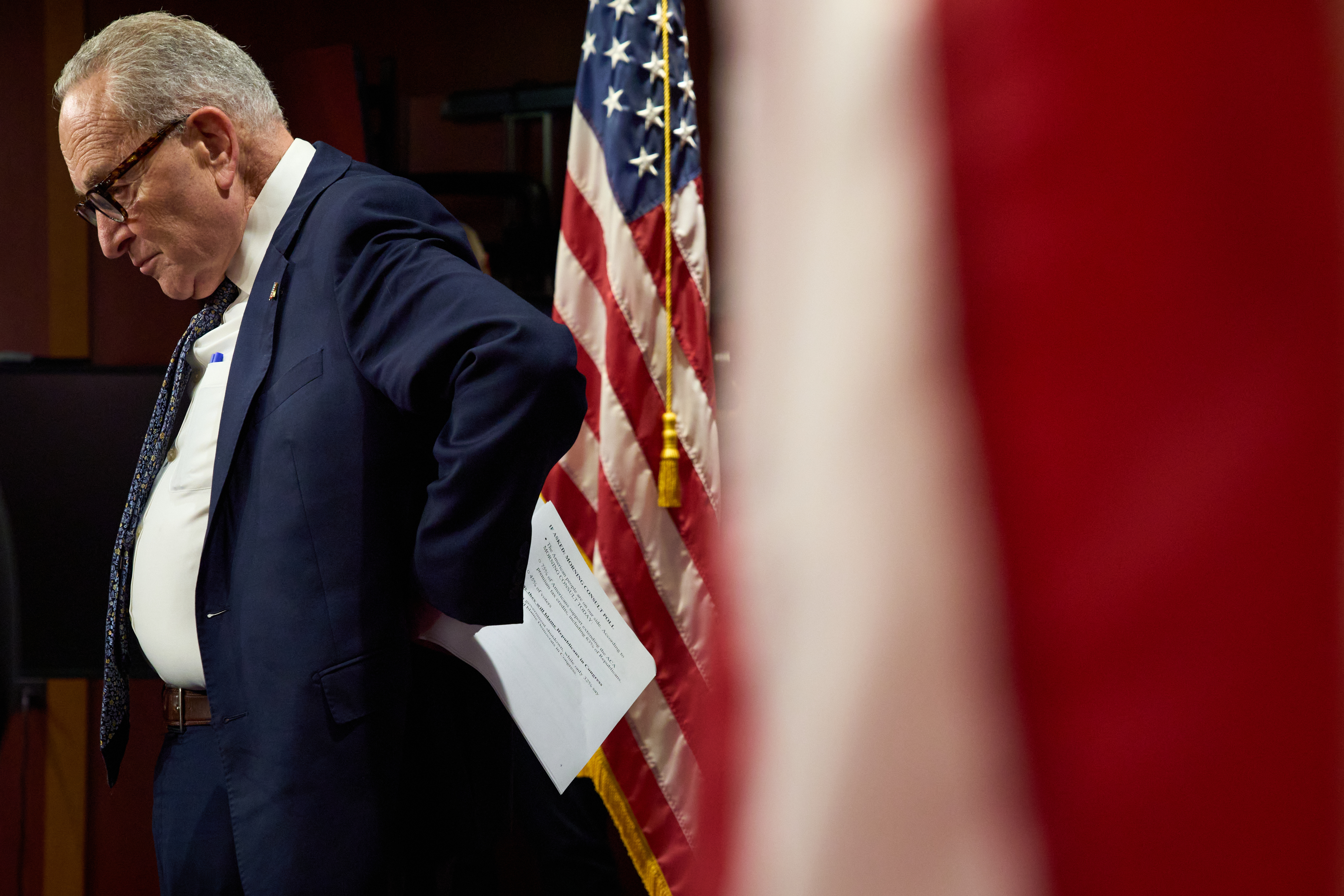 Schumer is pressured to step aside as Senate Democratic leader after shutdown vote