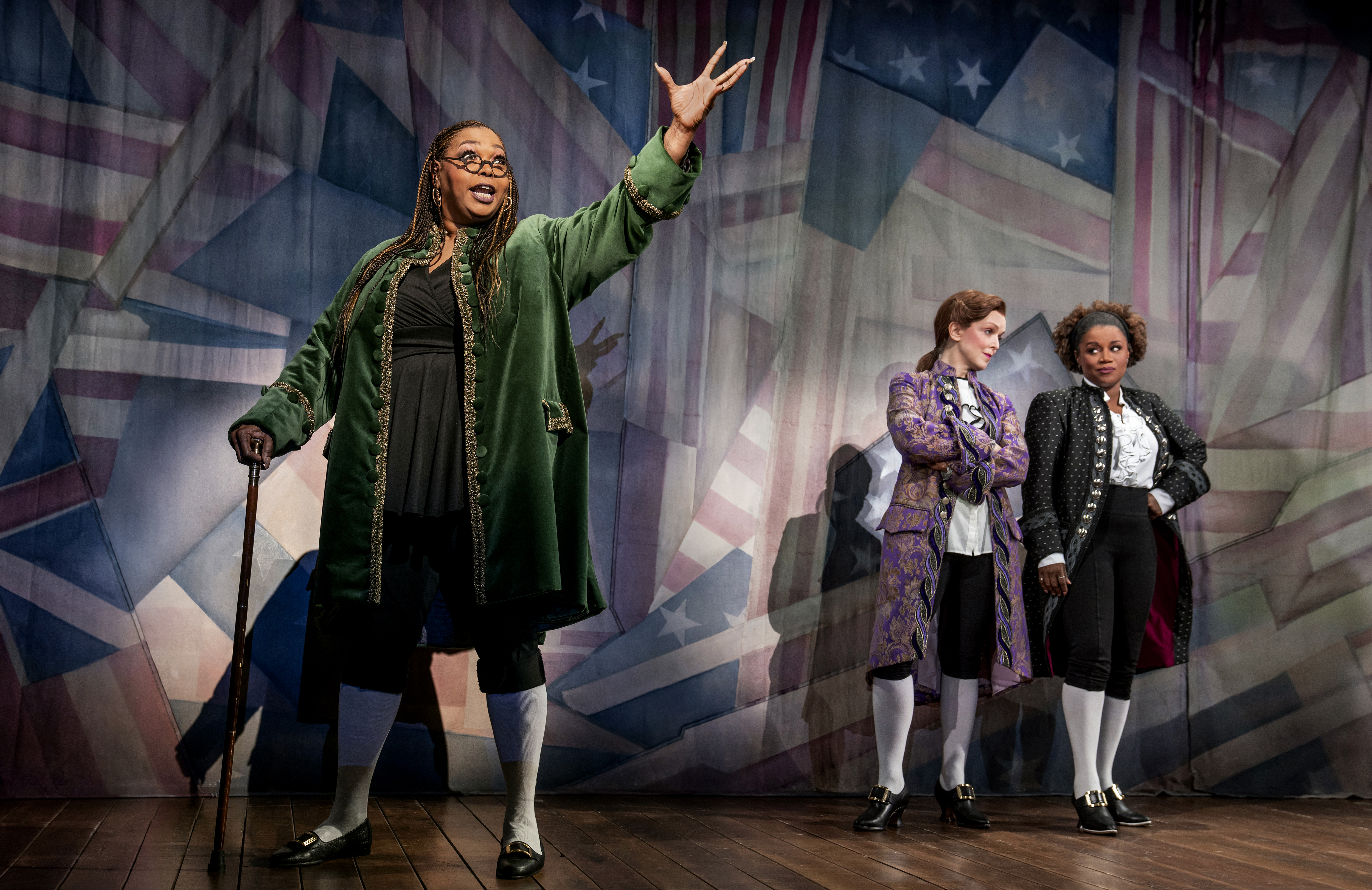 Playing Ben Franklin in diversely cast '1776' tour is old hat for '1776' actress - Vimarsana News