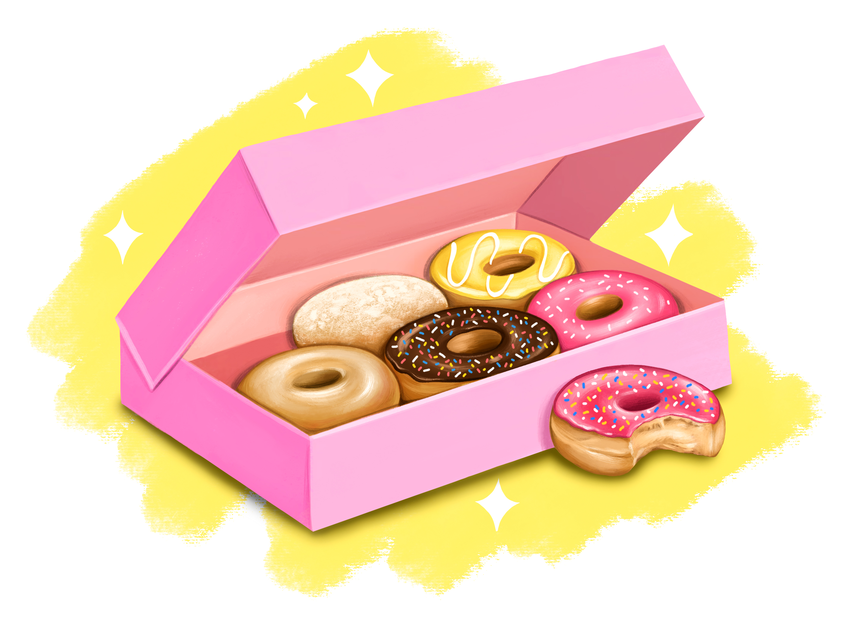 Question Everything: Why are so many L.A. doughnut boxes pink? - Vimarsana News