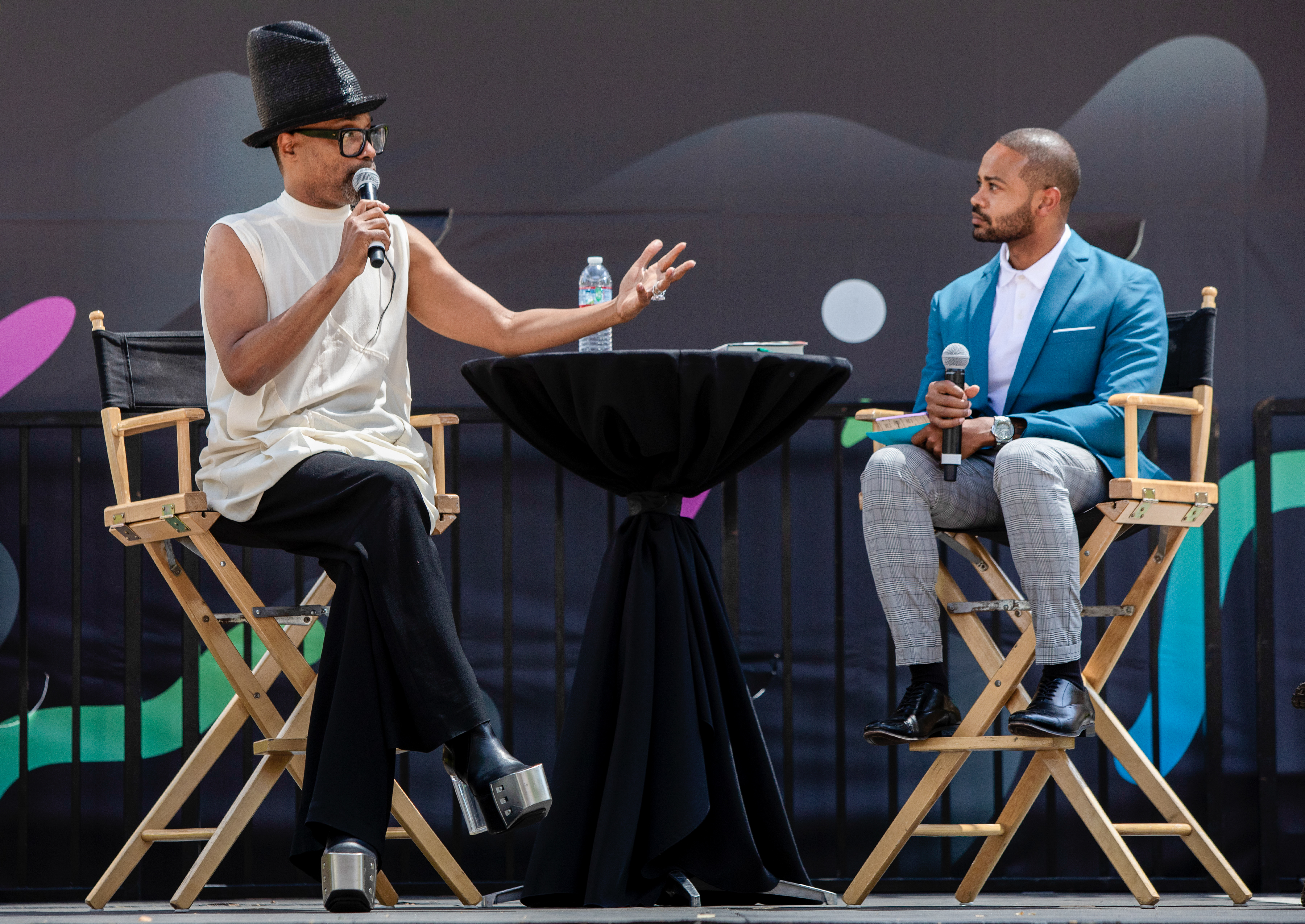 Billy Porter strikes a fierce pose at the Festival of Books - Vimarsana News