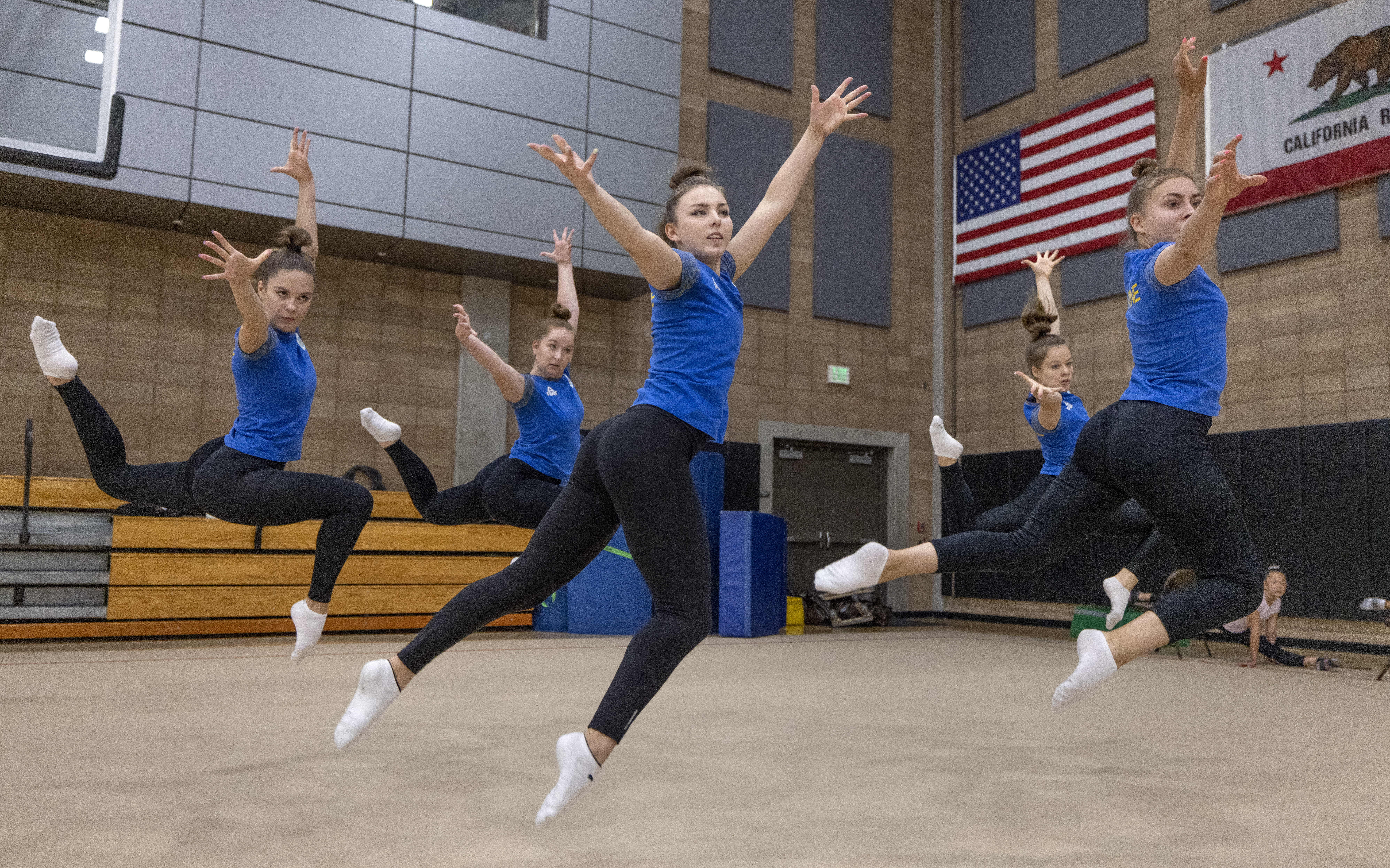 Safe in San Diego, Ukranian national gymnasts find solace on the mat - Vimarsana News
