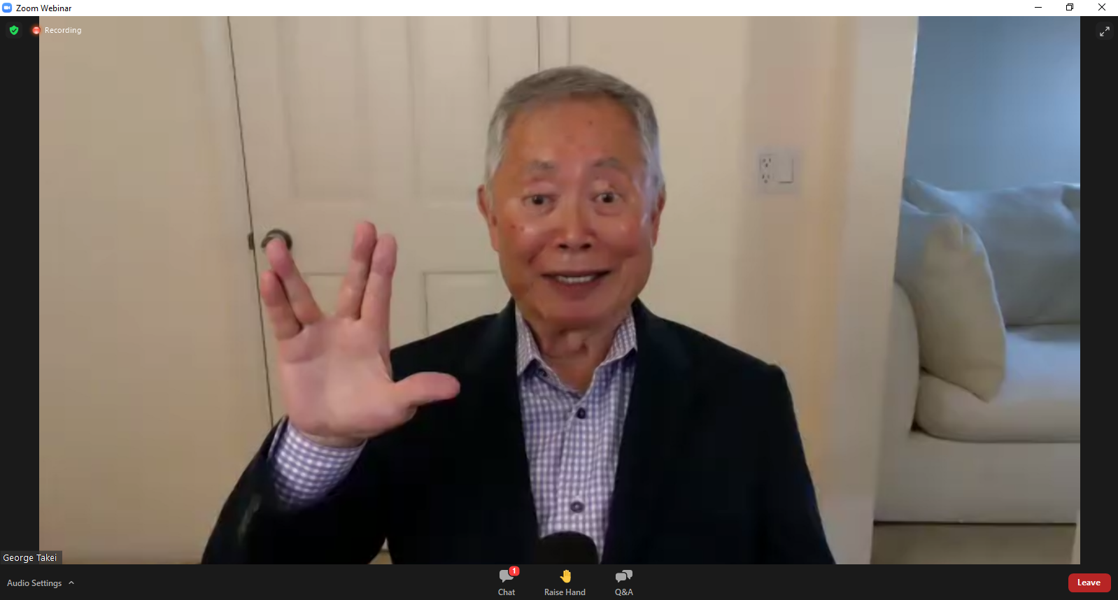 George Takei captivates virtual Huntington Beach Reads crowd - Vimarsana News