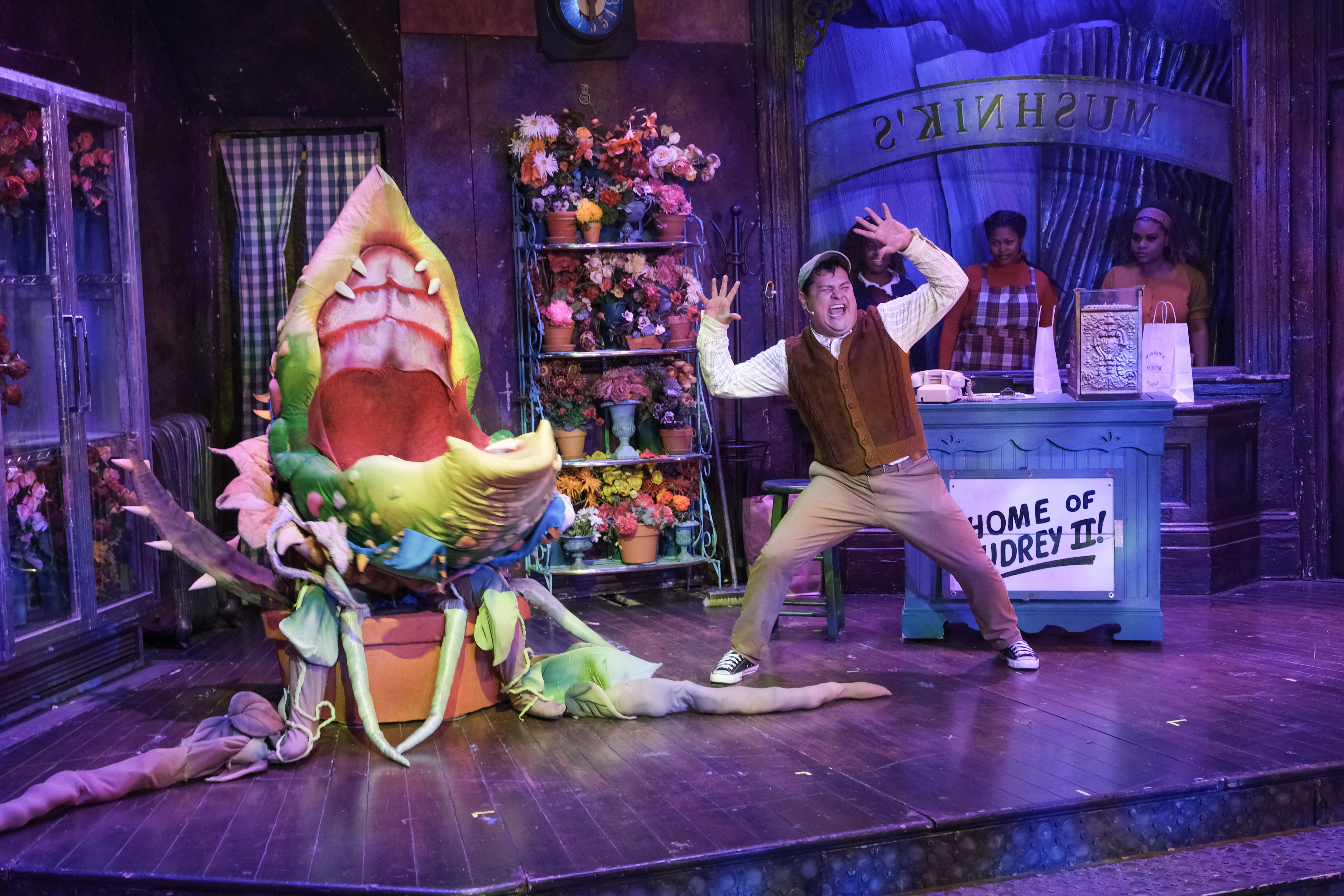 Review: San Diego Musical Theatre scares up a fun, playful 'Little Shop of Horrors' - Vimarsana News