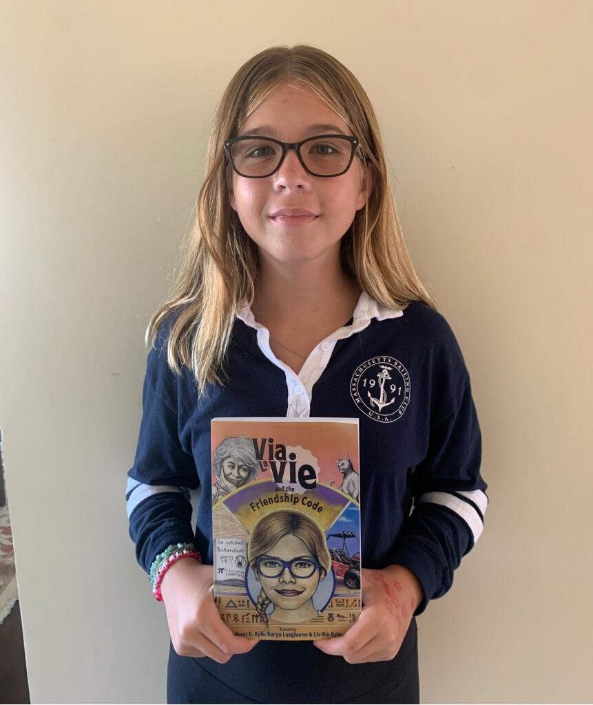 Local 12-year-old author releases debut novel about cancer, friendship and being an 'undercover genius' - Vimarsana News