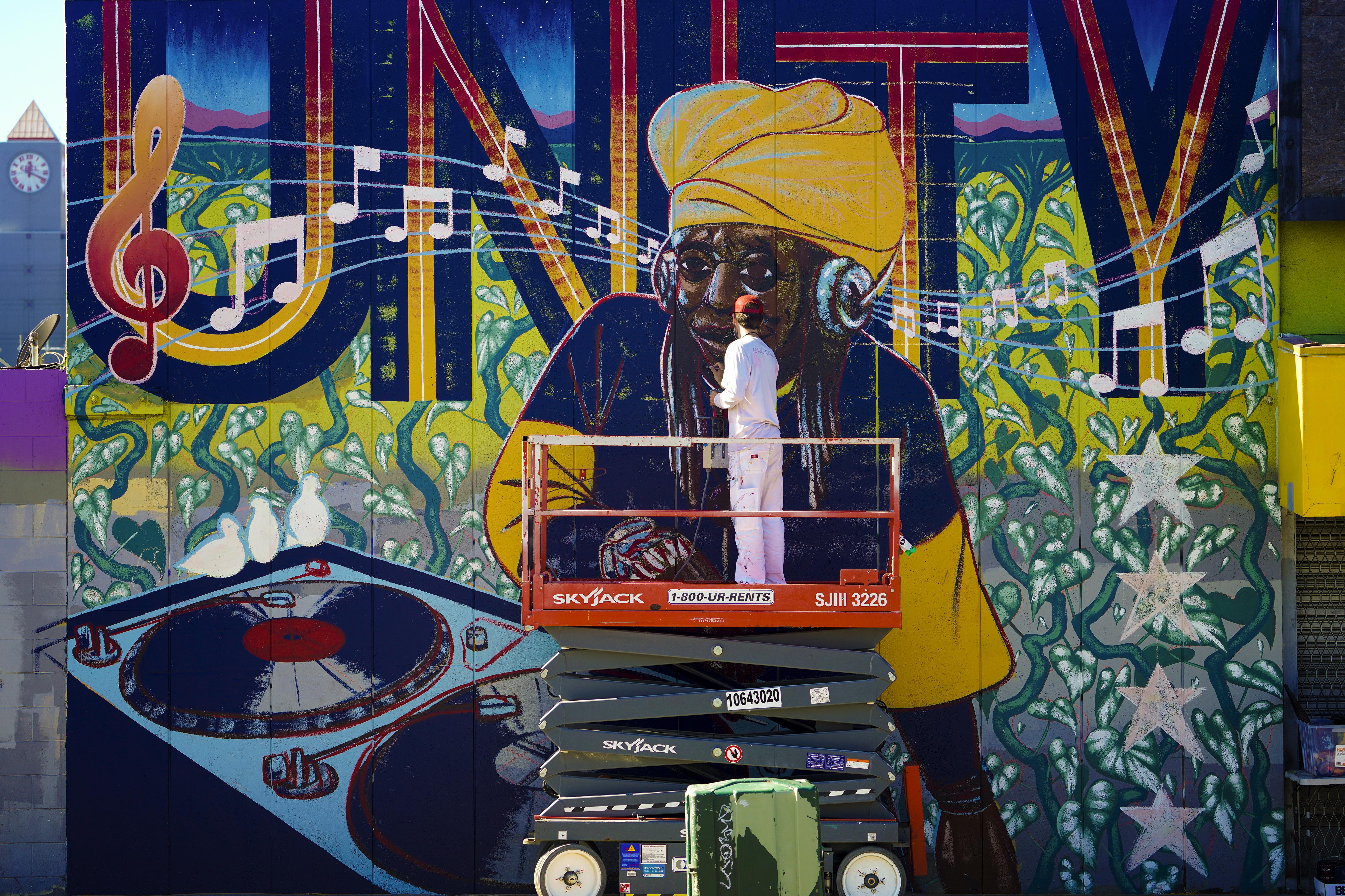 WorldBeat founder Makeda 'Dread' honored with East Village mural - Vimarsana News