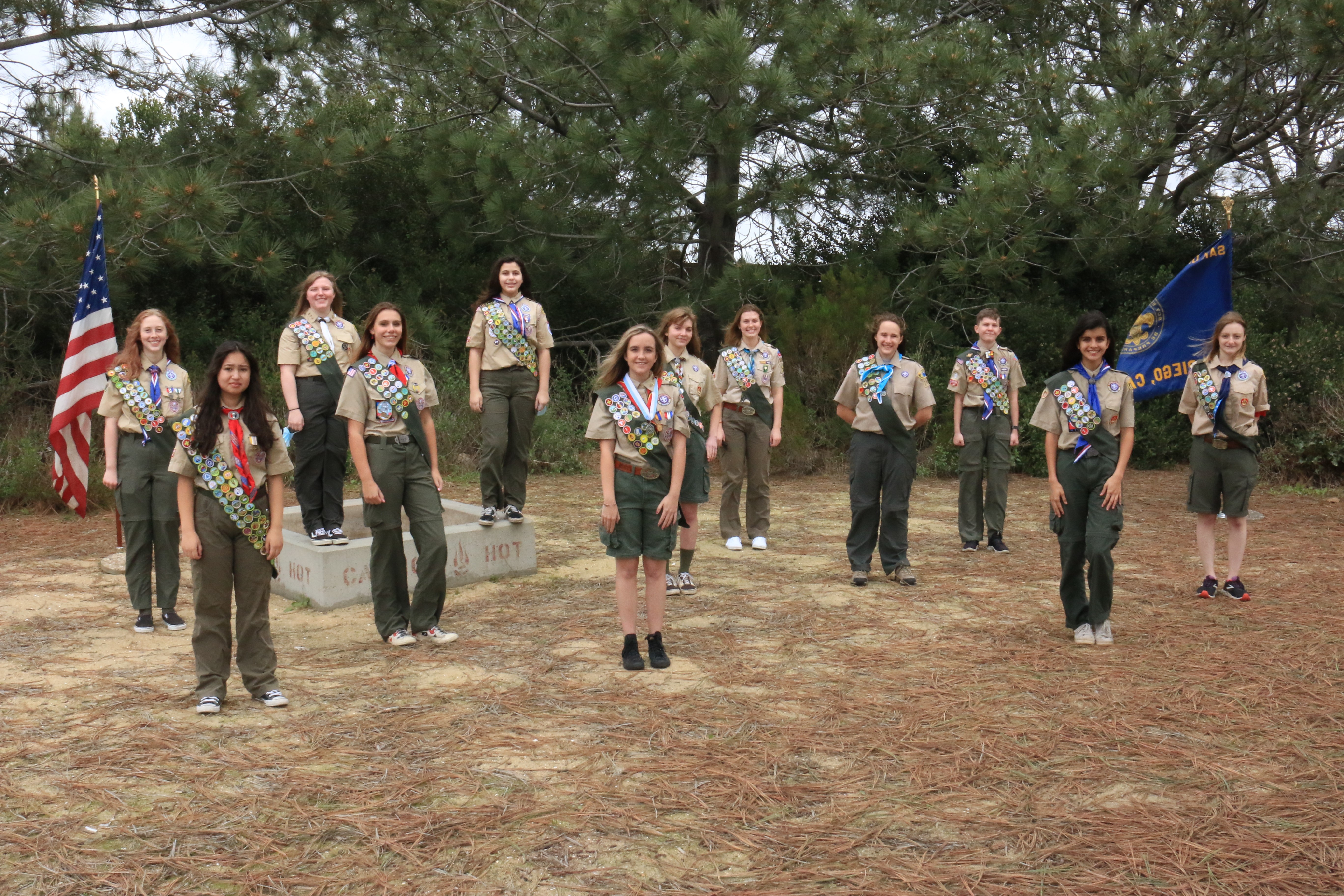 San Diego's first class of female Eagle Scouts steps up - Vimarsana News