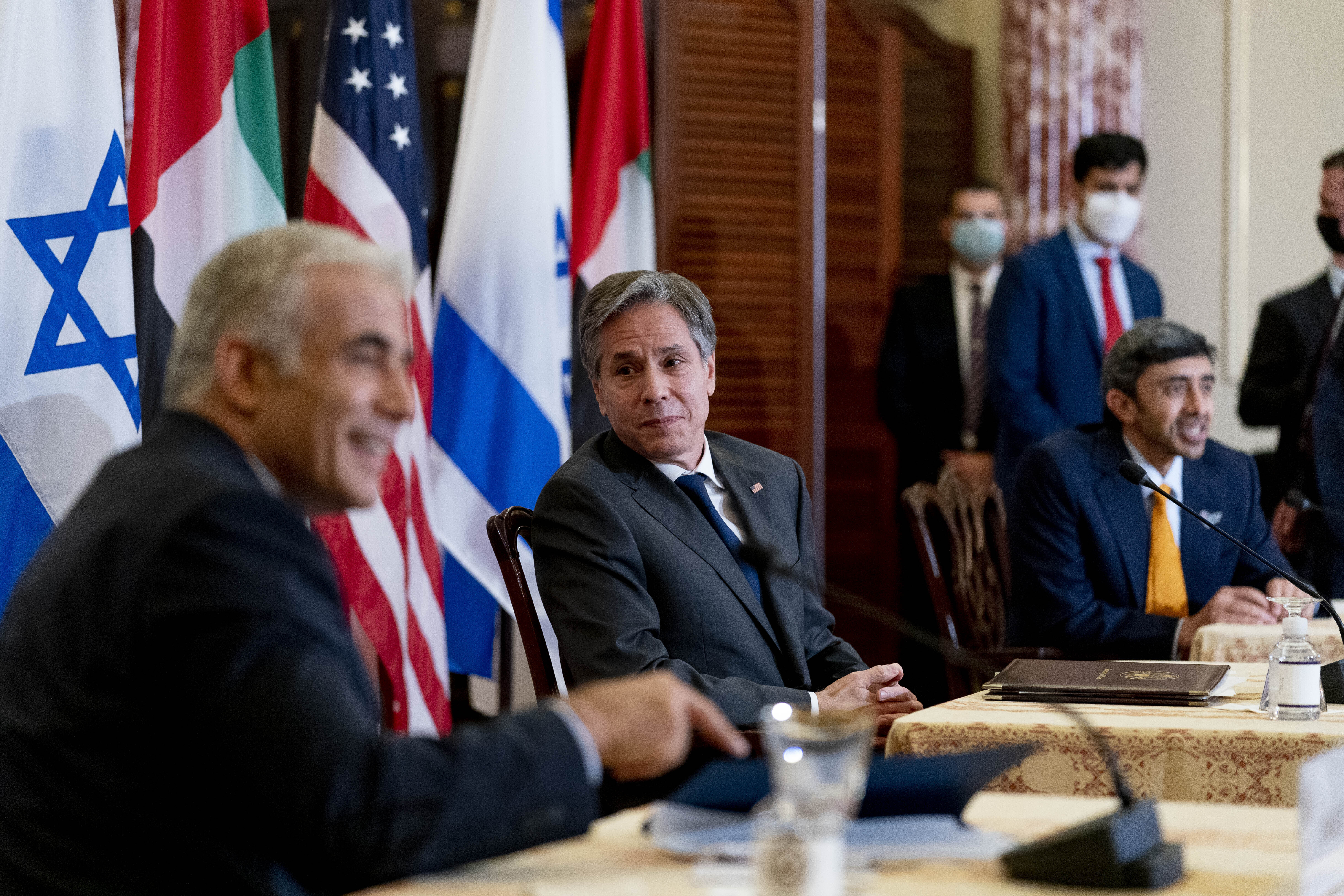 Blinken hosts Israel, UAE in bid to build on Abraham Accords - Vimarsana News