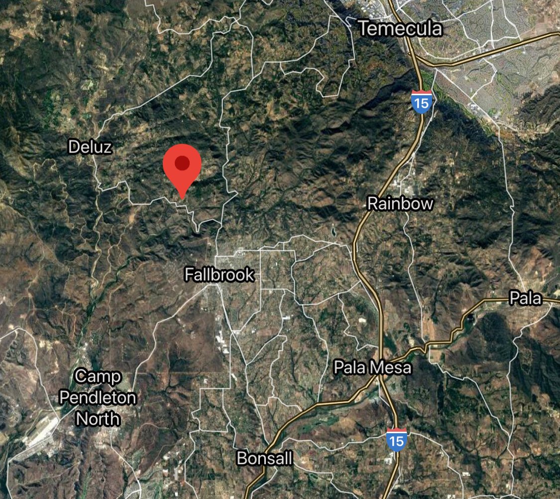 Brushfire breaks out north of Fallbrook, spreads to Camp Pendleton - Vimarsana News