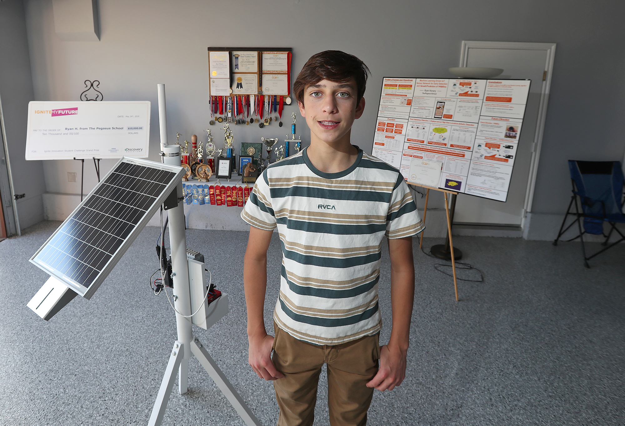 Newport Coast teen who launched science startup company gets first client - Vimarsana News