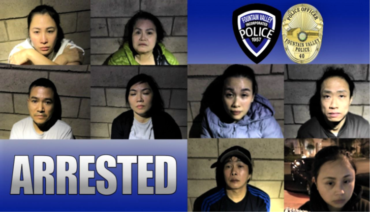 8 arrested, 650 pot plants seized from Fountain Valley home allegedly used for illegal growing operation - Vimarsana News