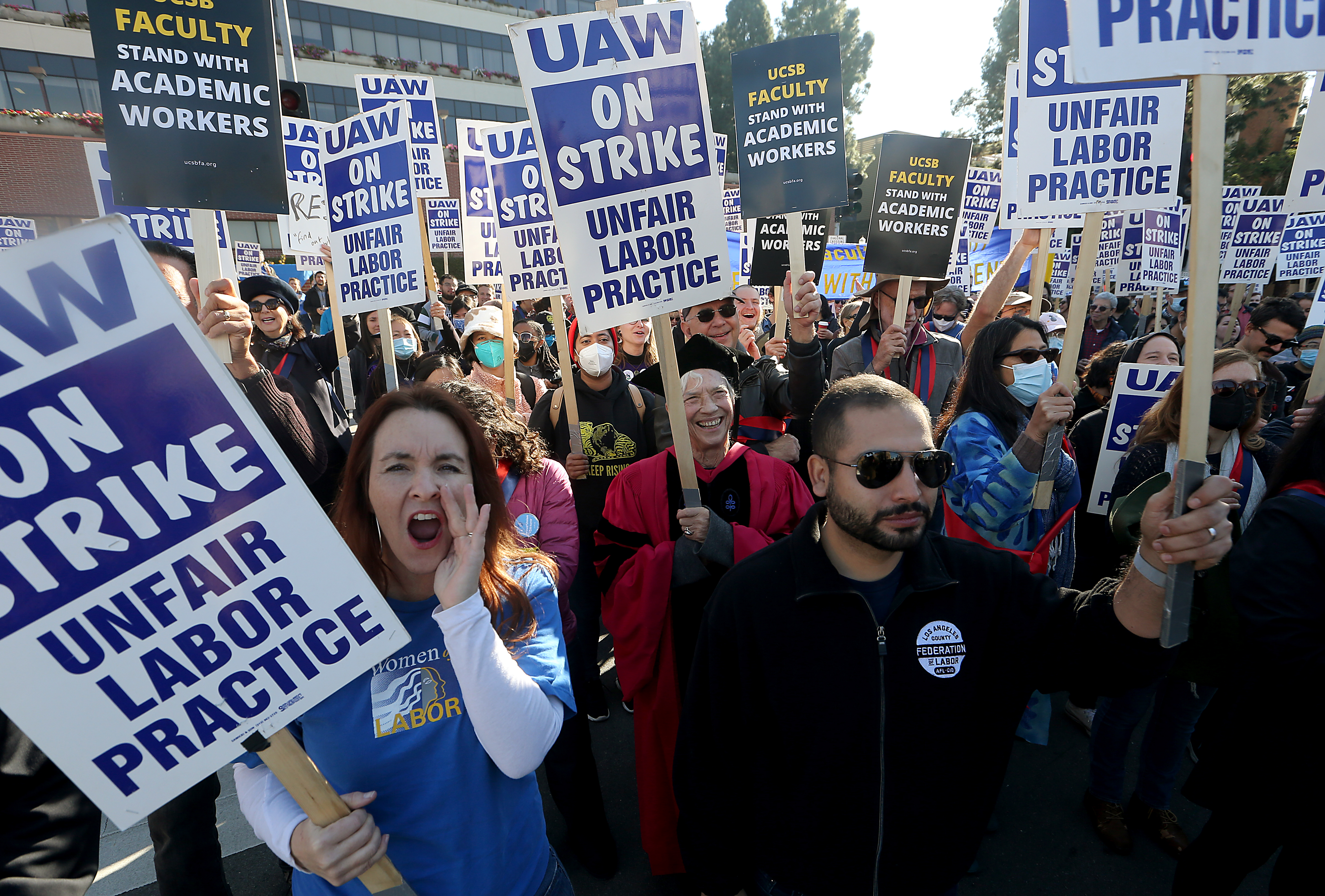 'Enough is enough!' Striking UC workers say they are weary but won't give up - Vimarsana News