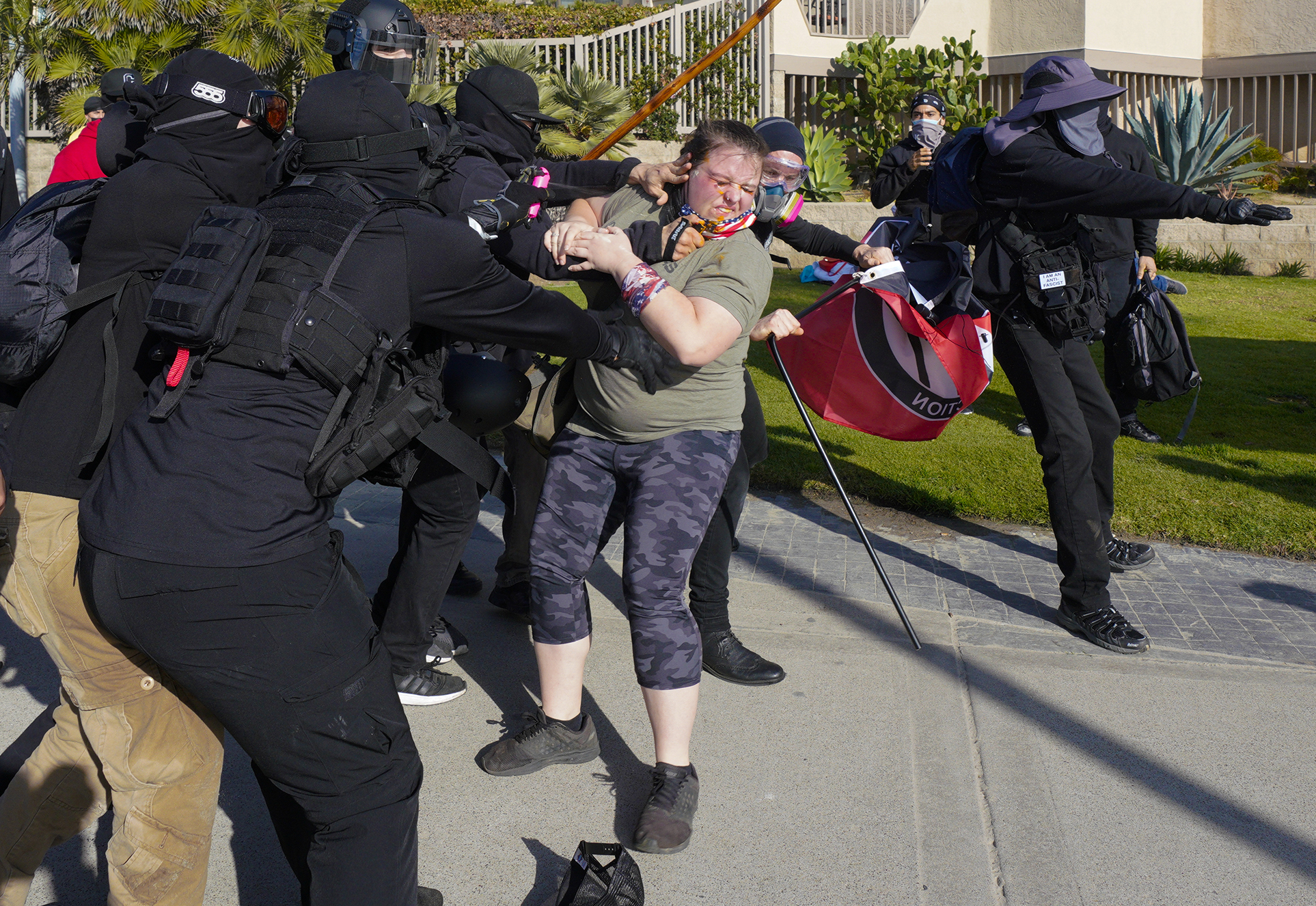 SDPD arrests anti-fascists who clashed with pro-Trump group at January 'Patriot March' - Vimarsana News