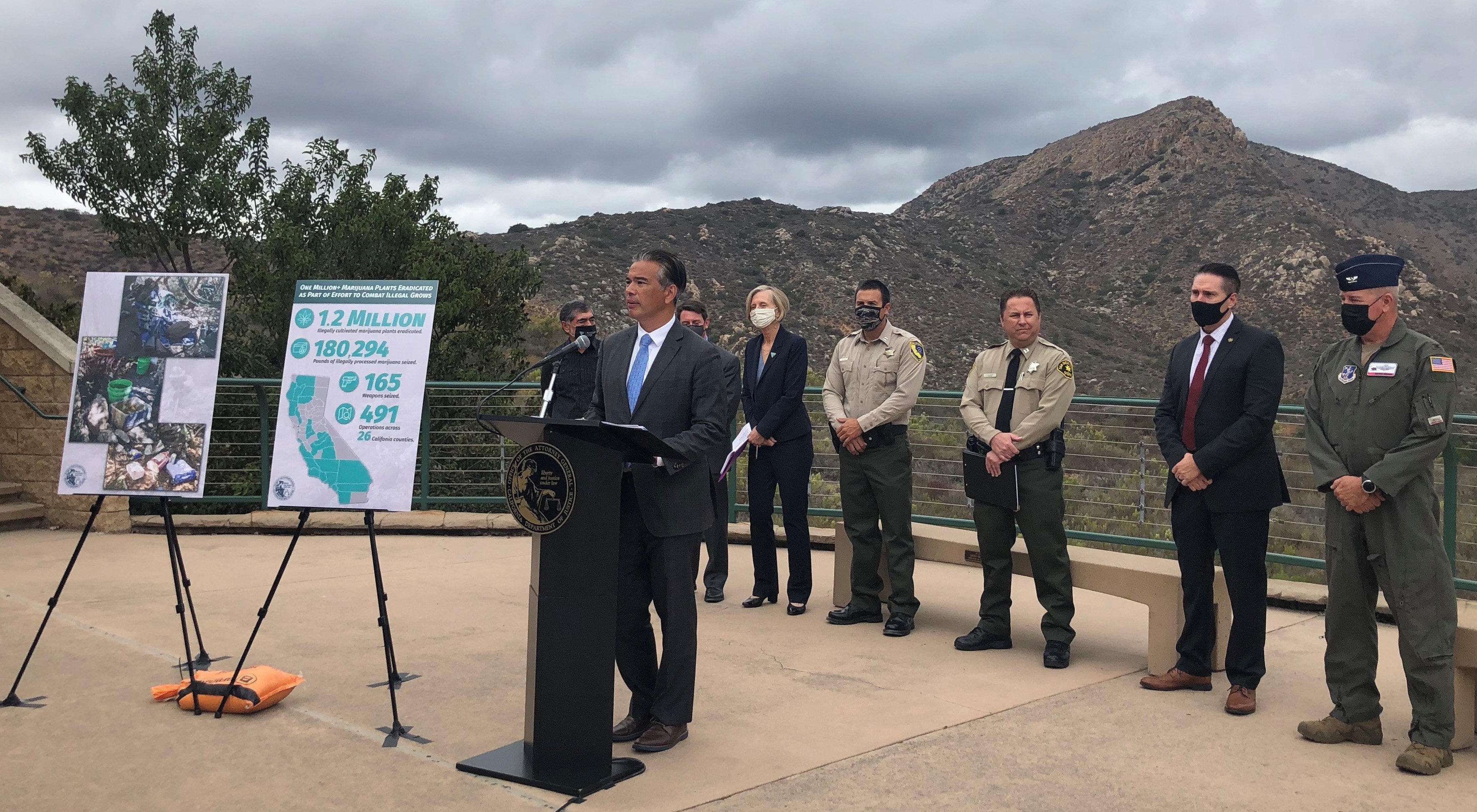 Authorities eradicate 1.2 million illegal marijuana plants across state, including in San Diego County - Vimarsana News